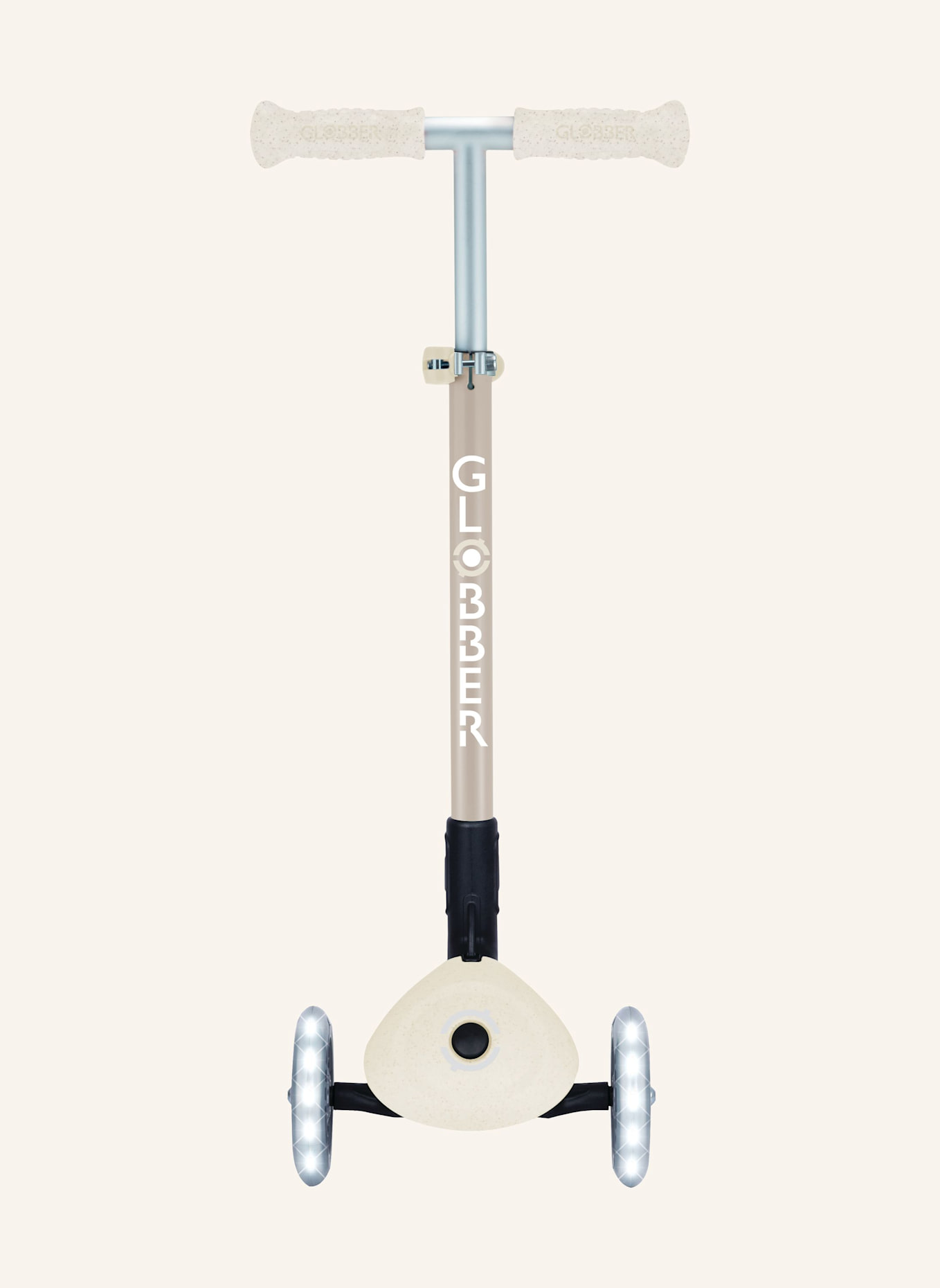 GLOBBER Scooter PRIMO FOLDABLE LIGHTS ECO: WEISS