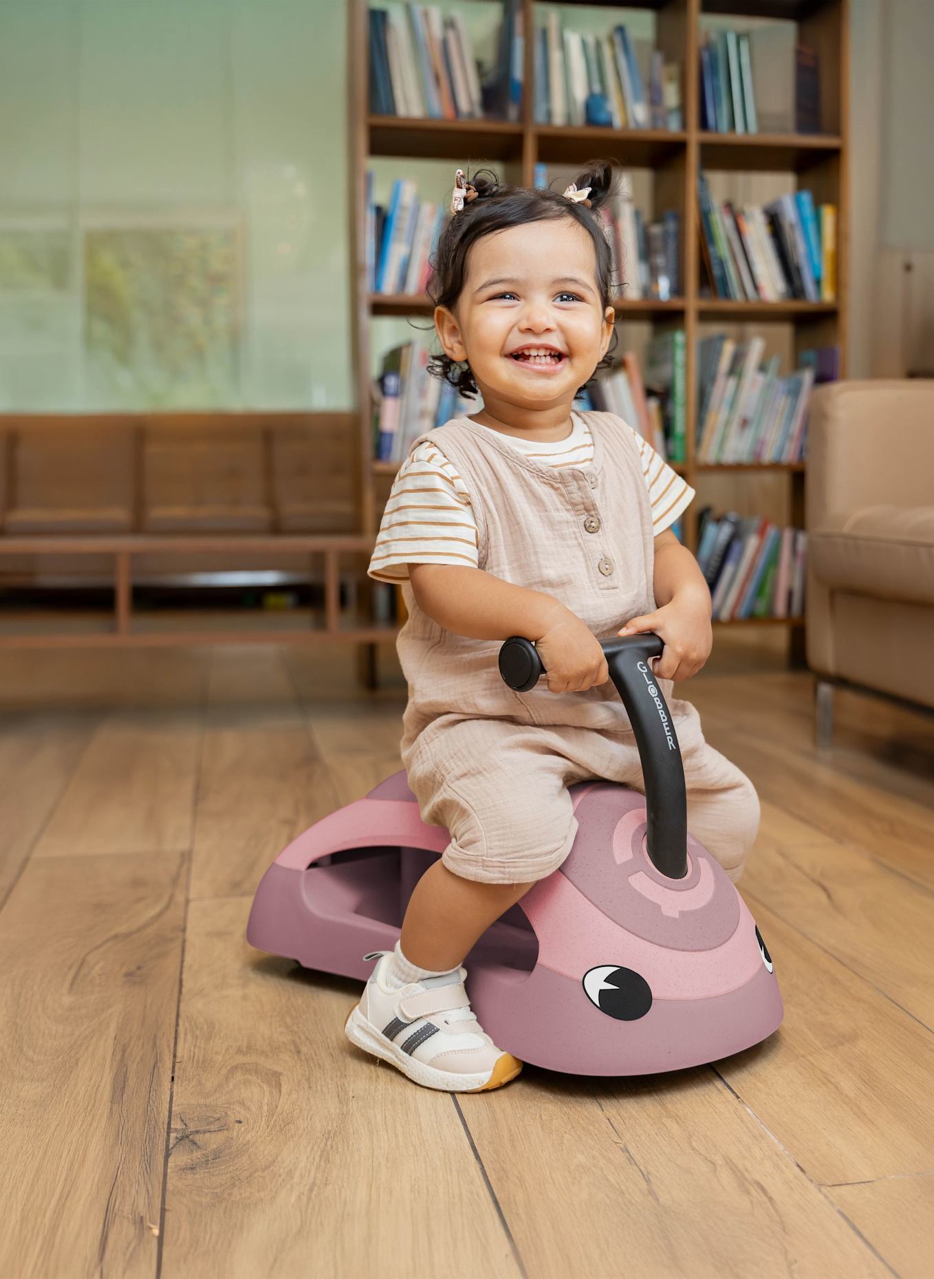 GLOBBER Lauflernwagen WALK N ROLL 2in1 ECO: ROSA