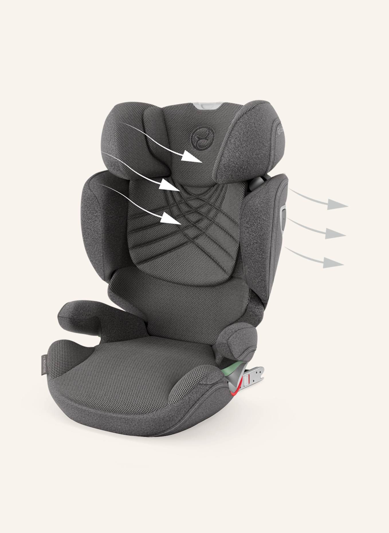 cybex SOLUTION T I-FIX PLUS: GRAU