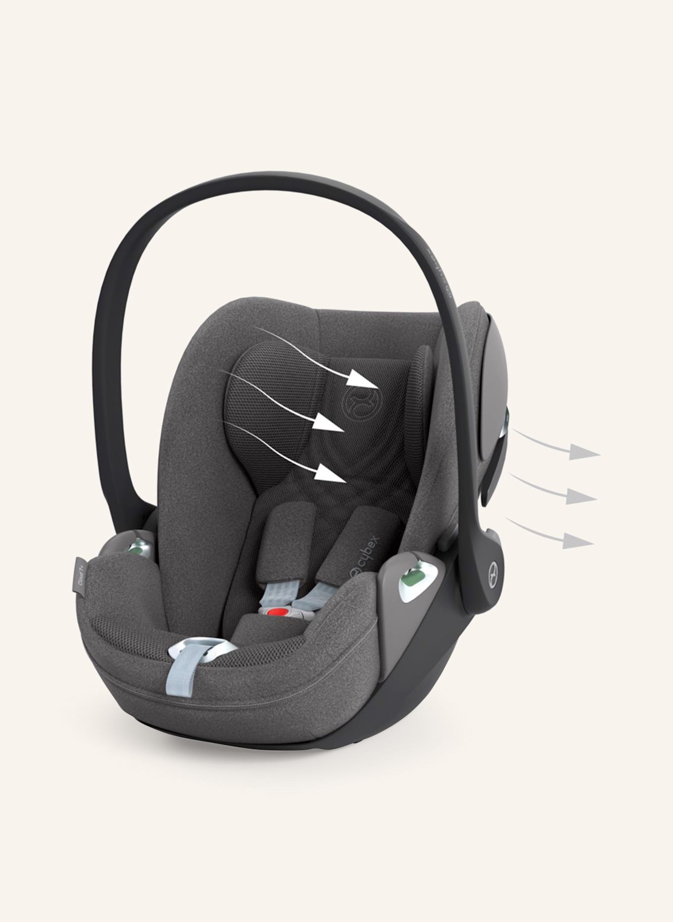 cybex CLOUD T I-SIZE PLUS: GRAU