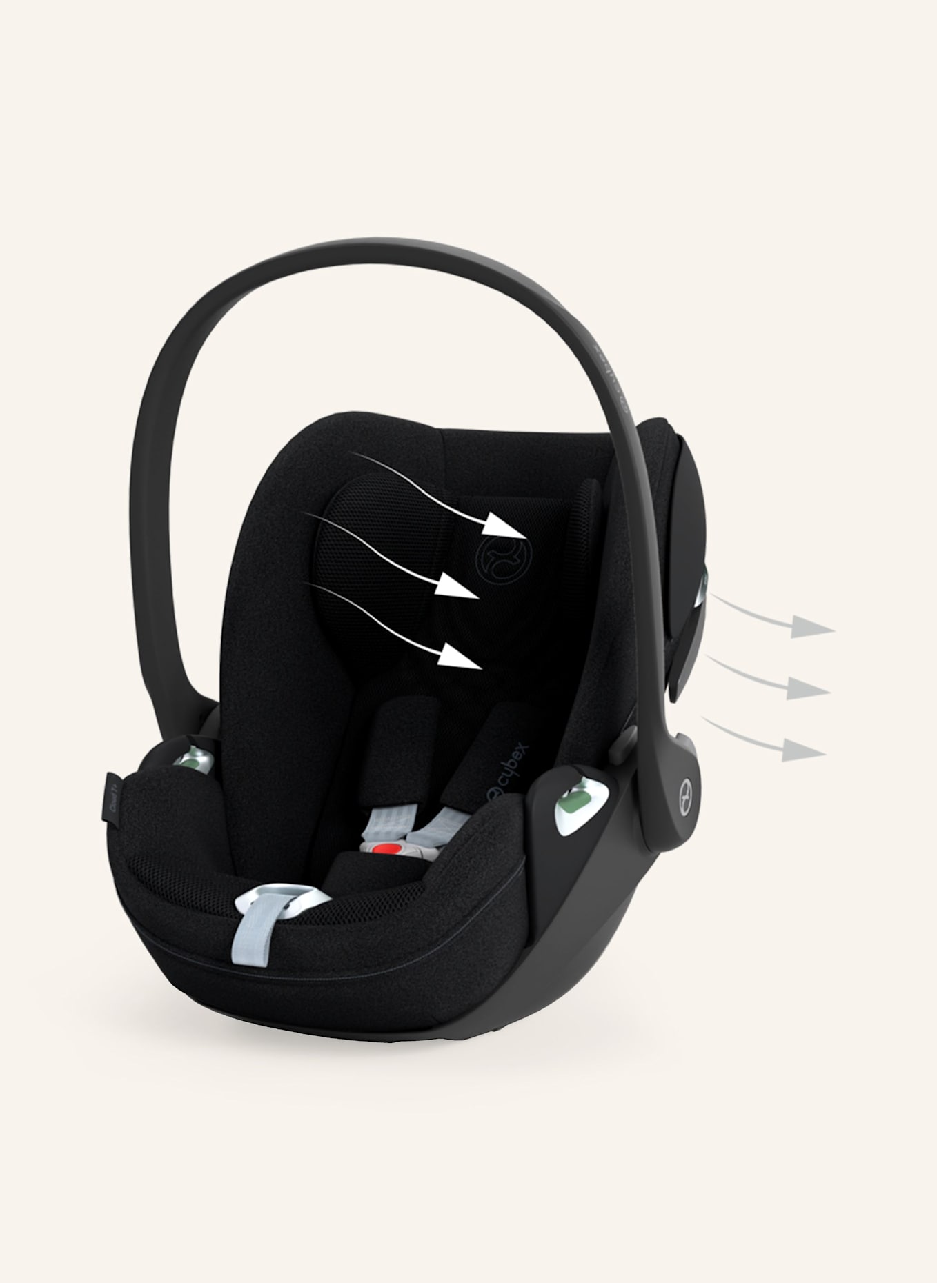 cybex CLOUD T I-SIZE PLUS: SCHWARZ