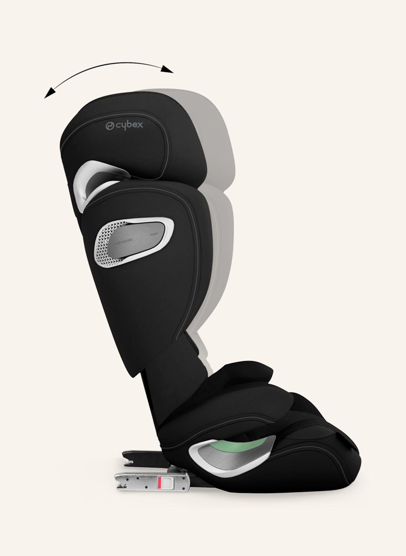 cybex SOLUTION T I-FIX PLUS: SCHWARZ