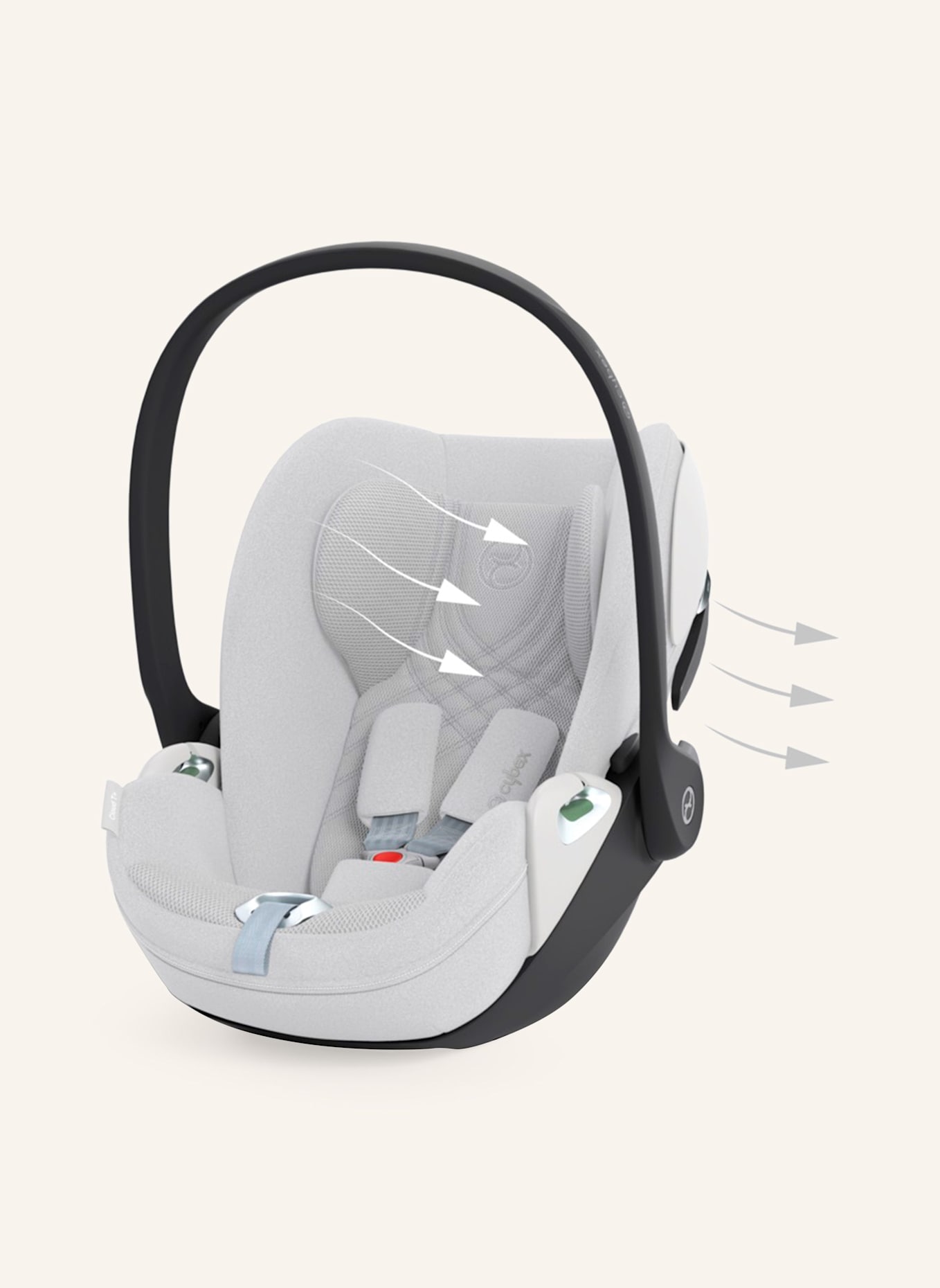 cybex CLOUD T I-SIZE PLUS: WEISS