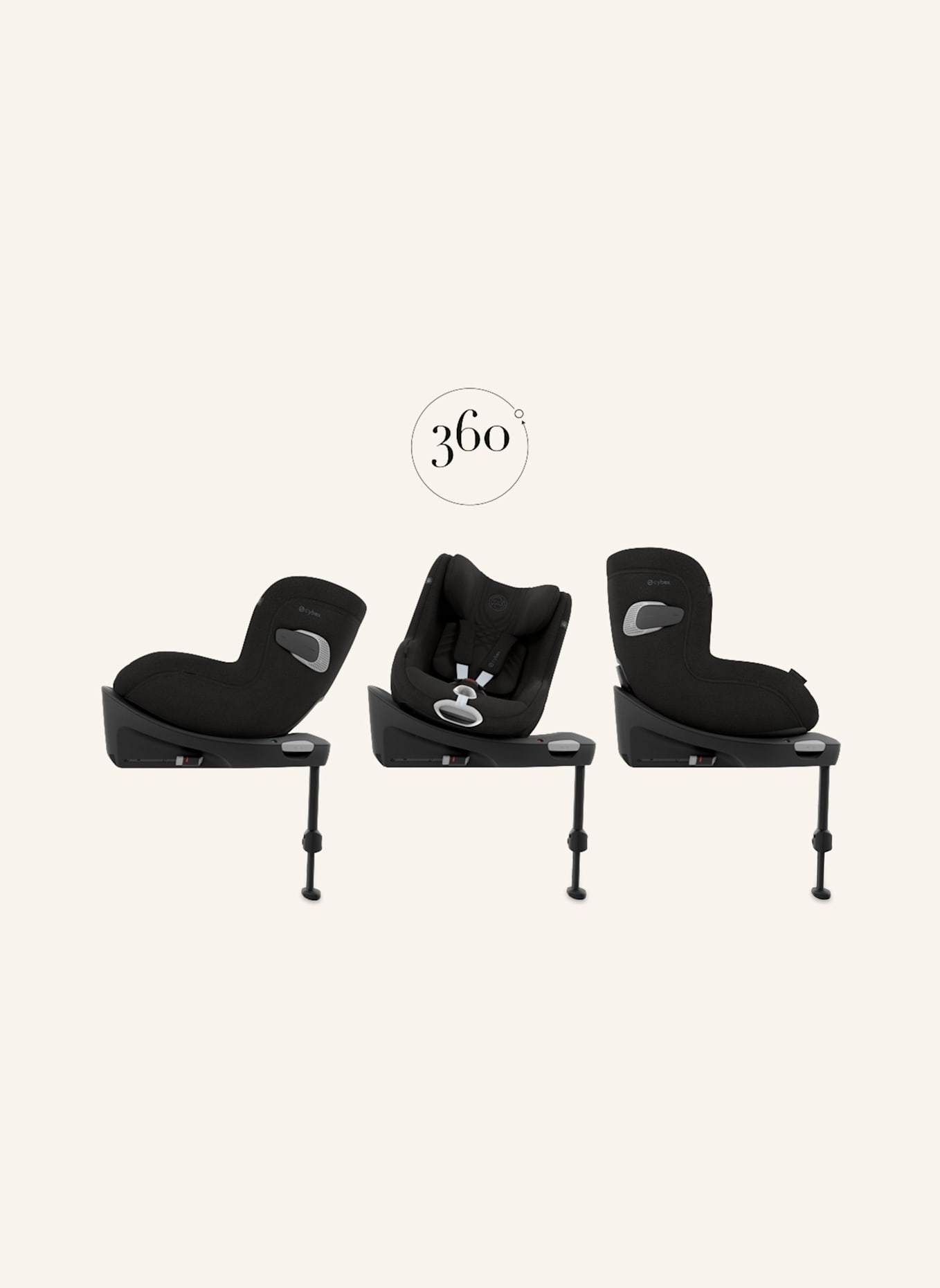 cybex SIRONA T I-SIZE PLUS: SCHWARZ