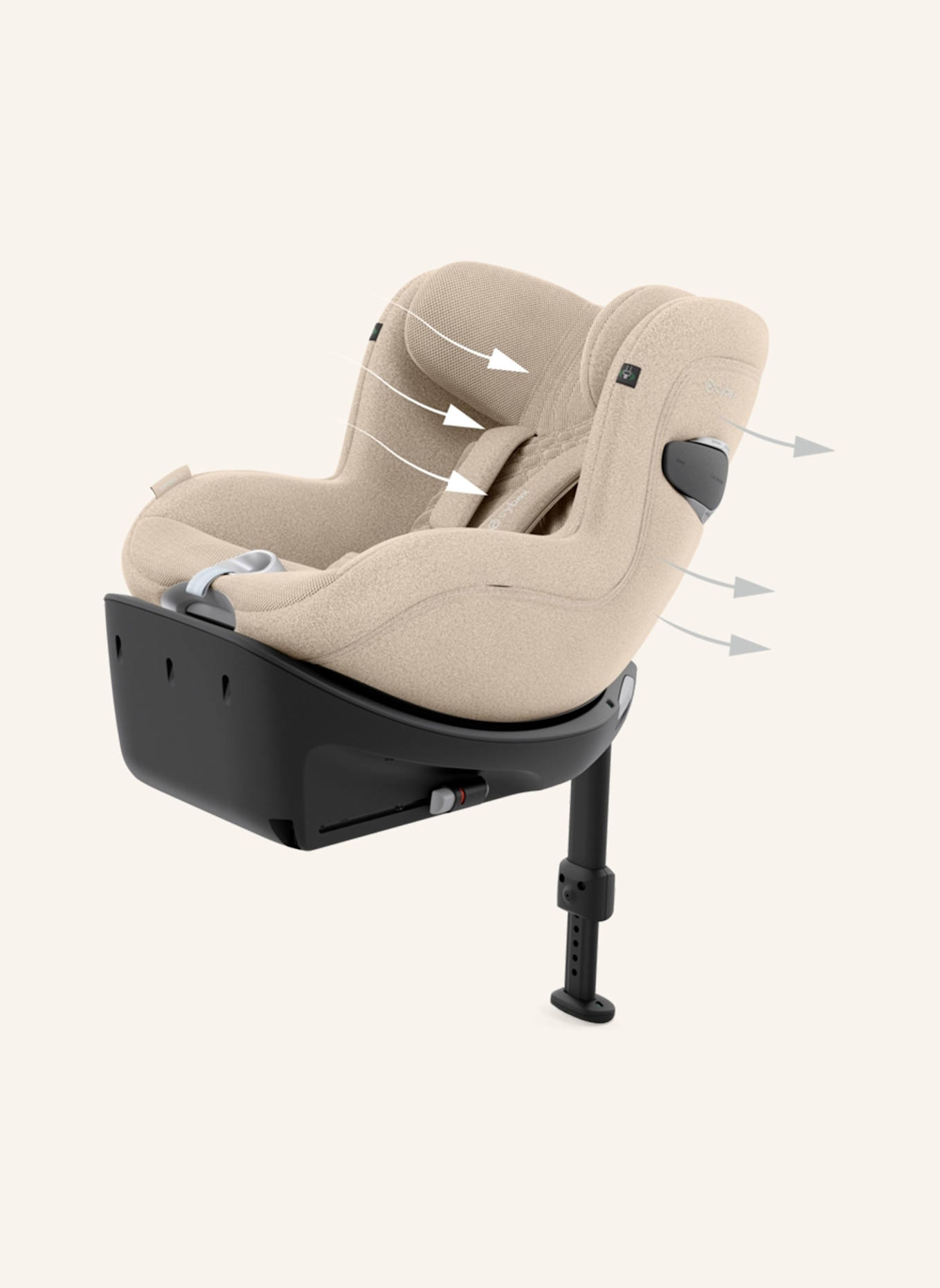 cybex SIRONA T I-SIZE PLUS: BEIGE