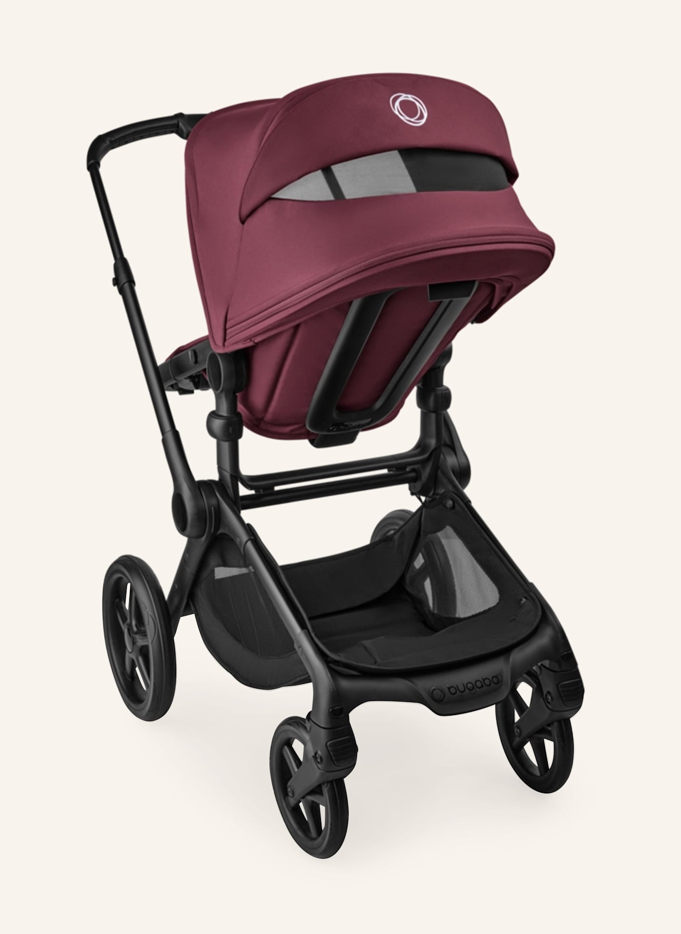 bugaboo FOX 5 RENEW 2-in-1-Kinderwagen: DUNKELROT