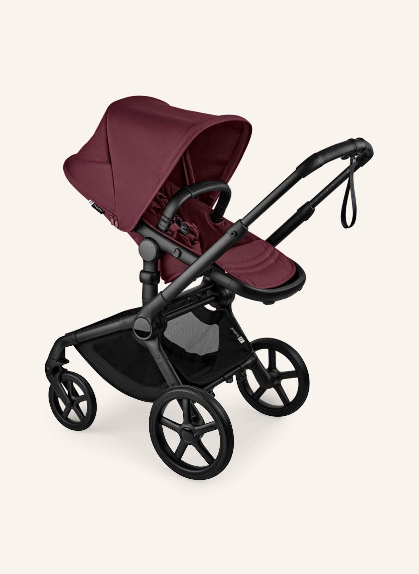 bugaboo FOX 5 RENEW 2-in-1-Kinderwagen: DUNKELROT