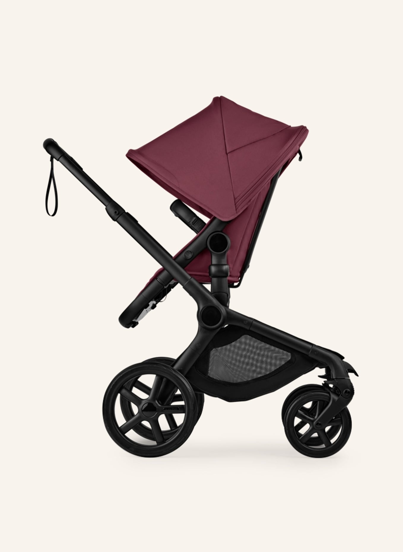 bugaboo FOX 5 RENEW 2-in-1-Kinderwagen: DUNKELROT