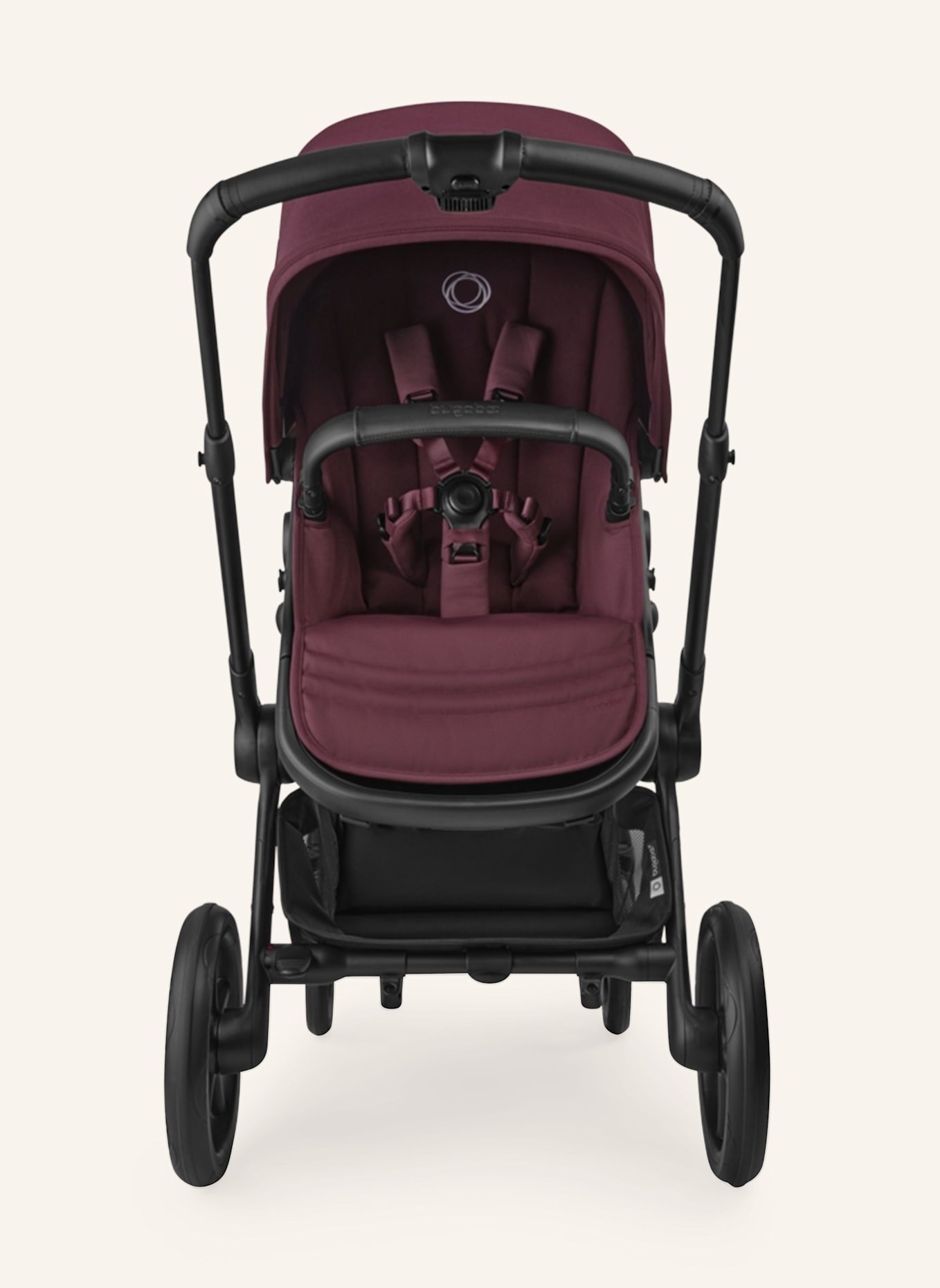 bugaboo FOX 5 RENEW 2-in-1-Kinderwagen: DUNKELROT