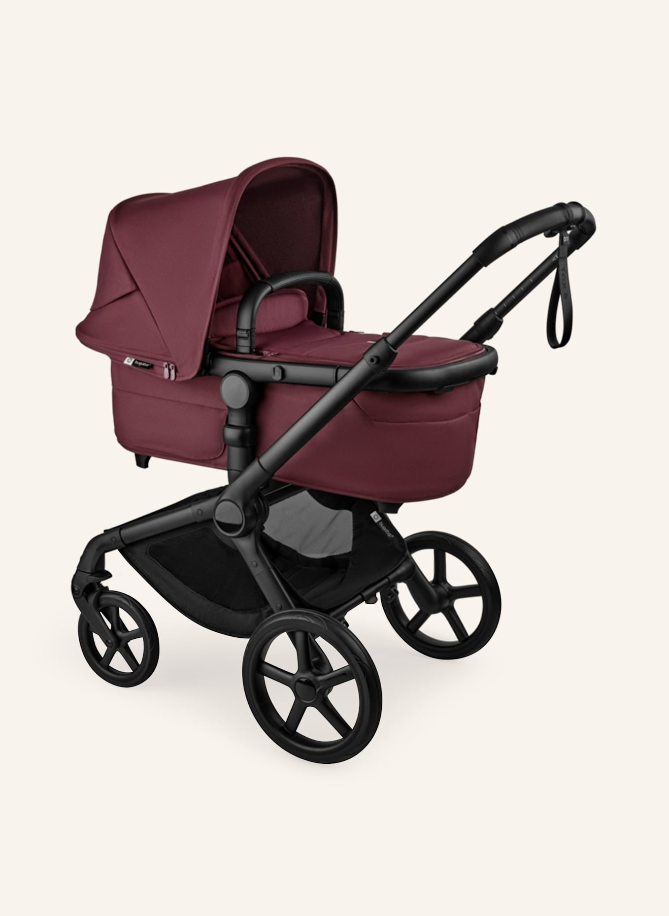 bugaboo FOX 5 RENEW 2-in-1-Kinderwagen: DUNKELROT