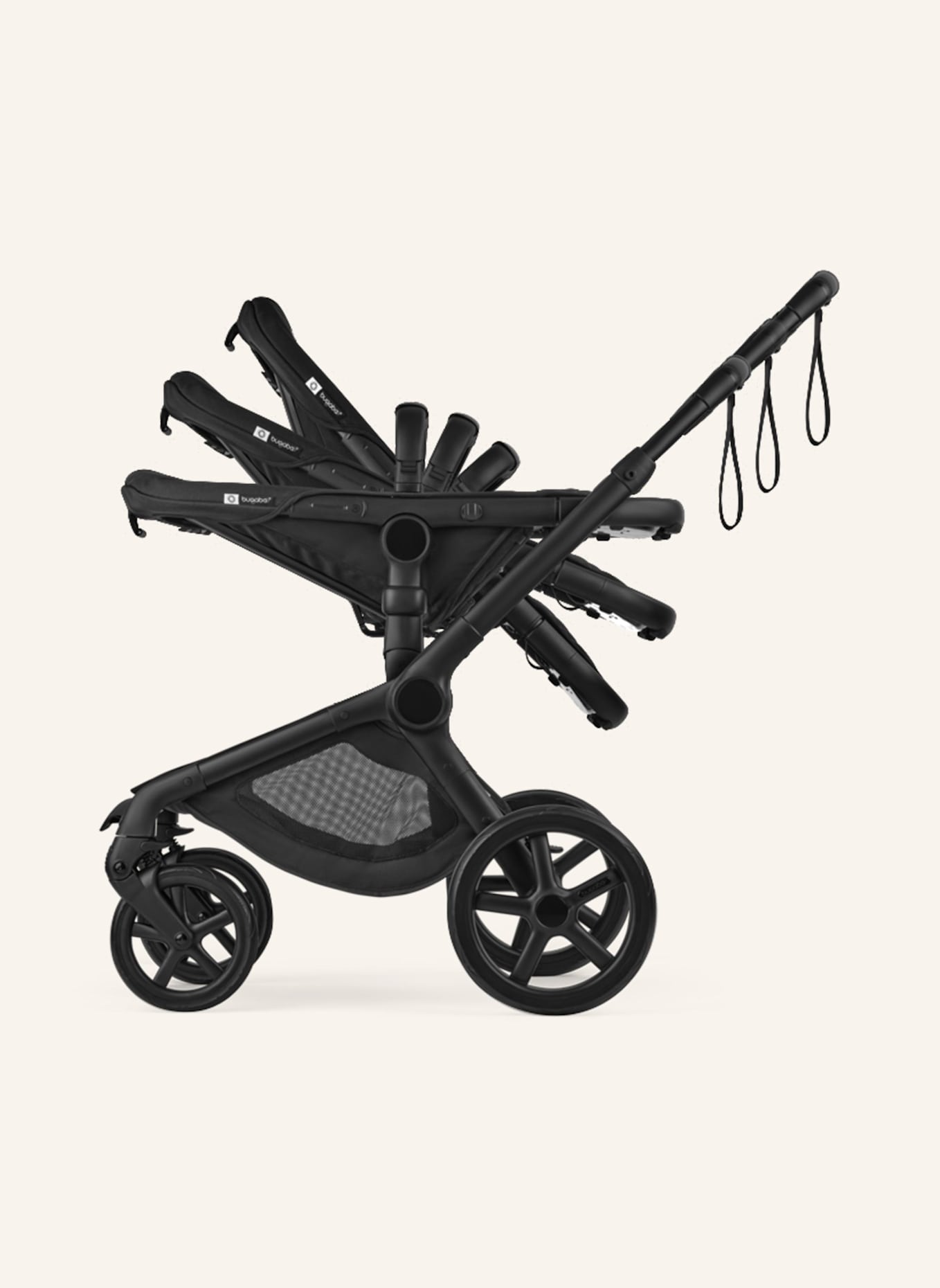 bugaboo FOX 5 RENEW 2-in-1-Kinderwagen: SCHWARZ