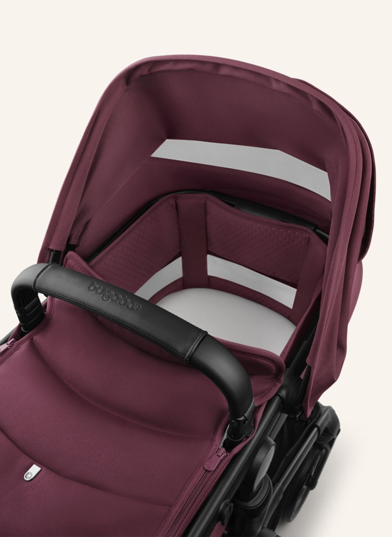 bugaboo FOX 5 RENEW 2-in-1-Kinderwagen: DUNKELROT