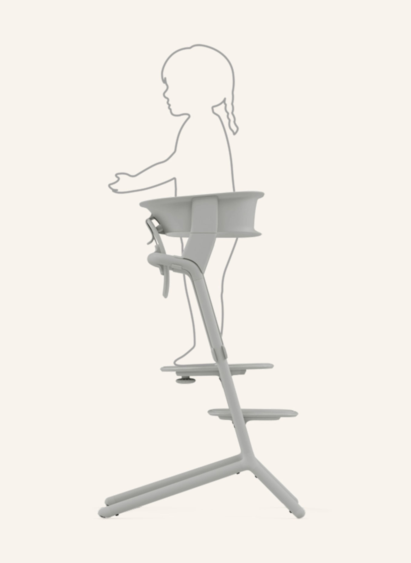 cybex LEMO Lernturm: GRAU