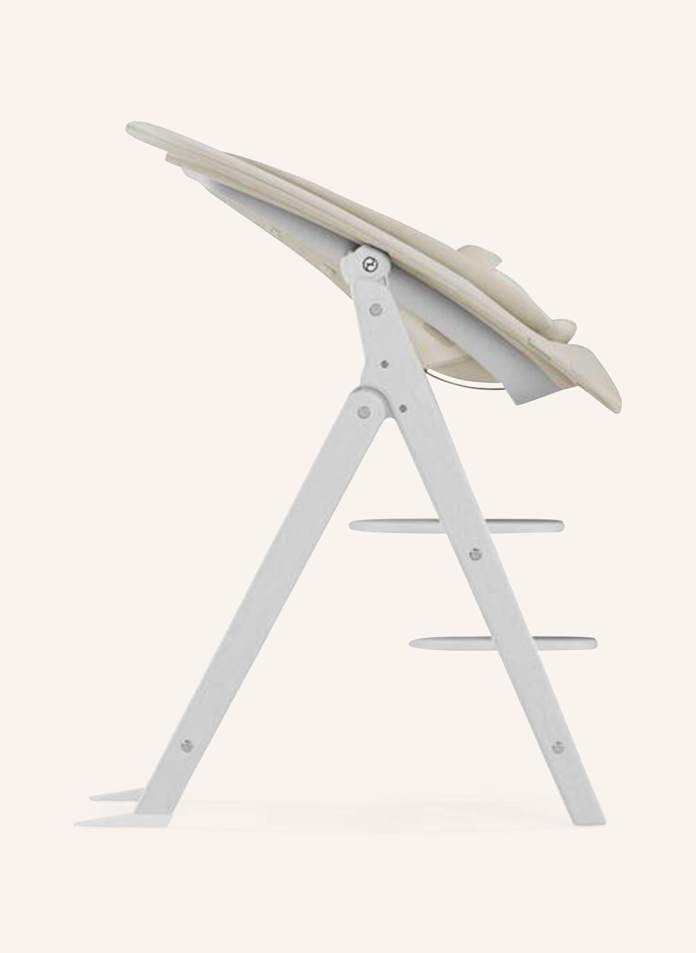 cybex CLICK & FOLD Hochstuhl 4-in-1 Set: WEISS