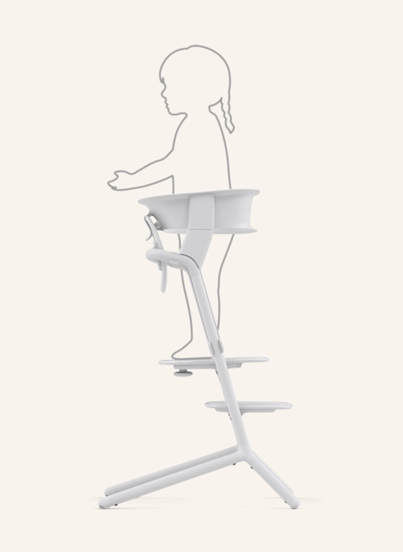 cybex LEMO Lernturm: WEISS