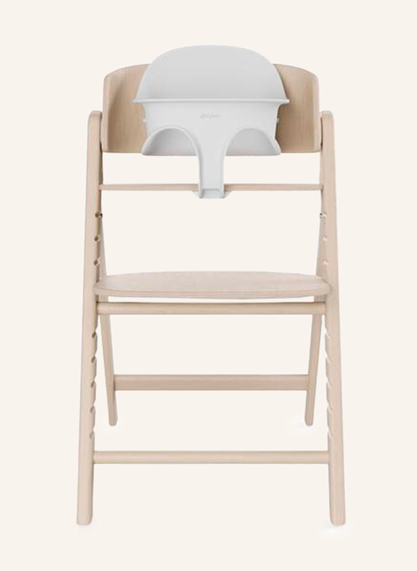 cybex CLICK & FOLD Hochstuhl 3-in-1 Set: HELLBRAUN