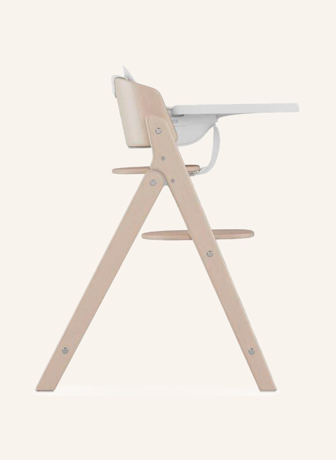 cybex CLICK & FOLD Hochstuhl 3-in-1 Set: HELLBRAUN