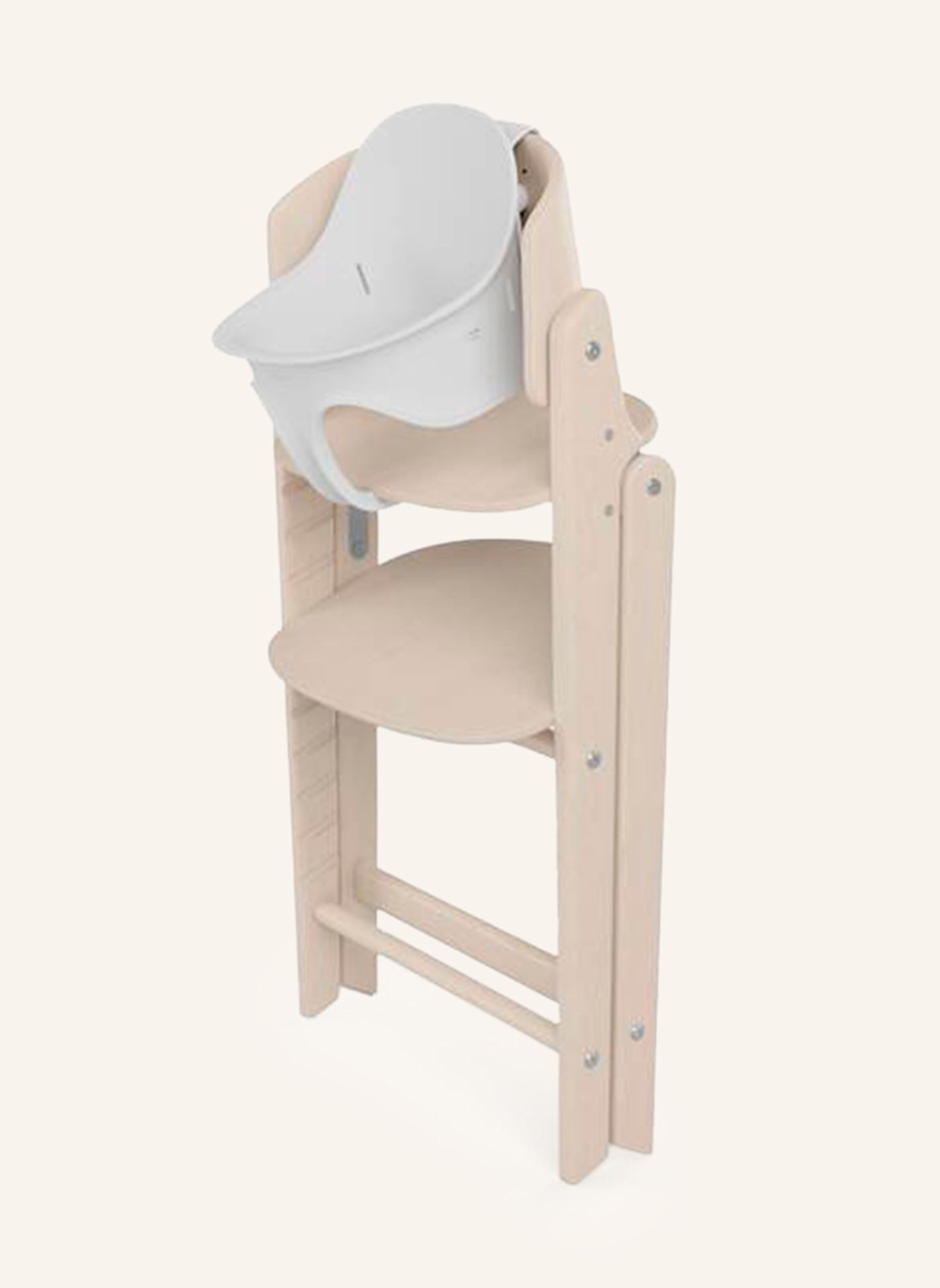 cybex CLICK & FOLD Hochstuhl 3-in-1 Set: HELLBRAUN