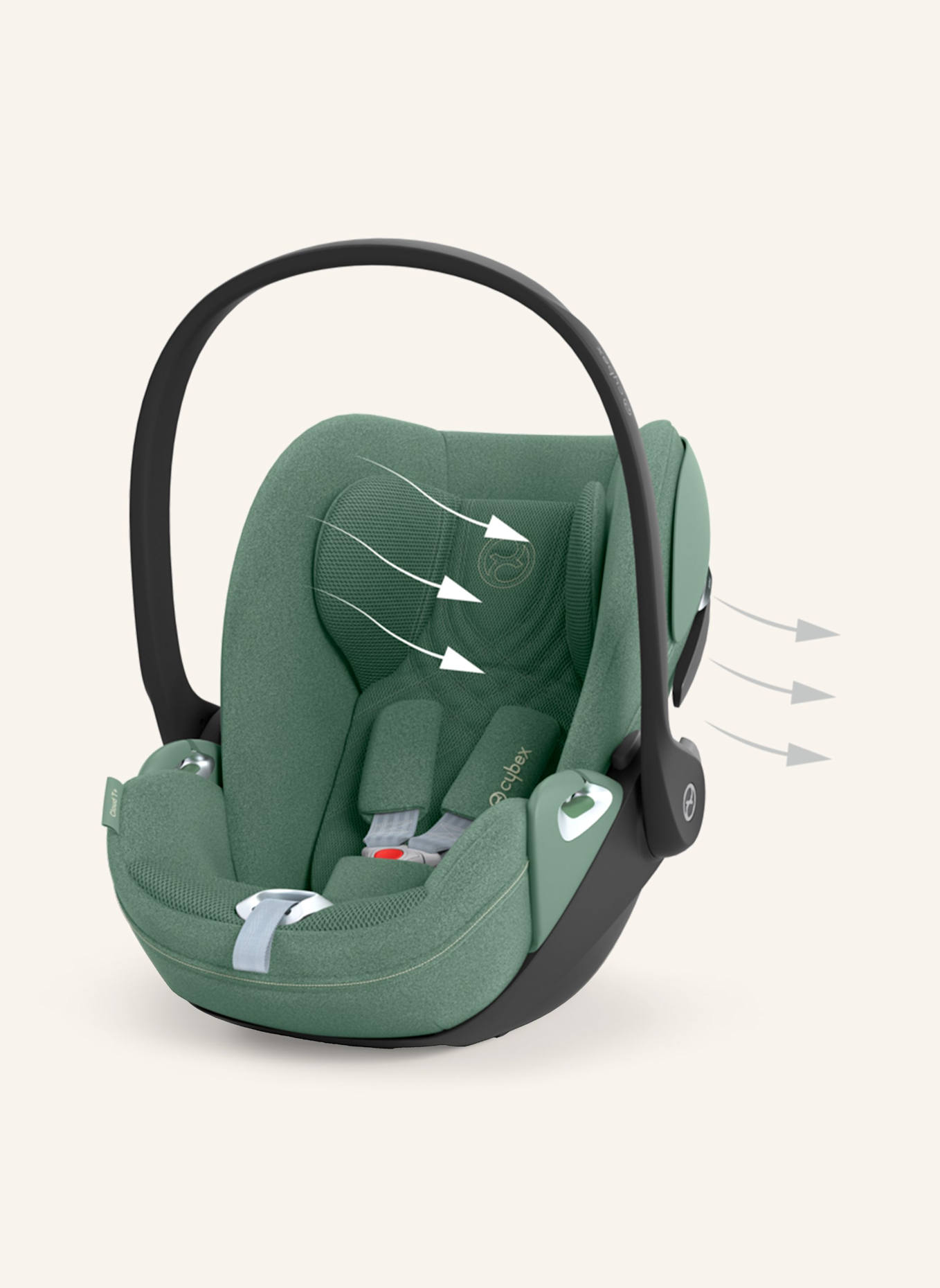cybex CLOUD T I-SIZE PLUS: GRÜN