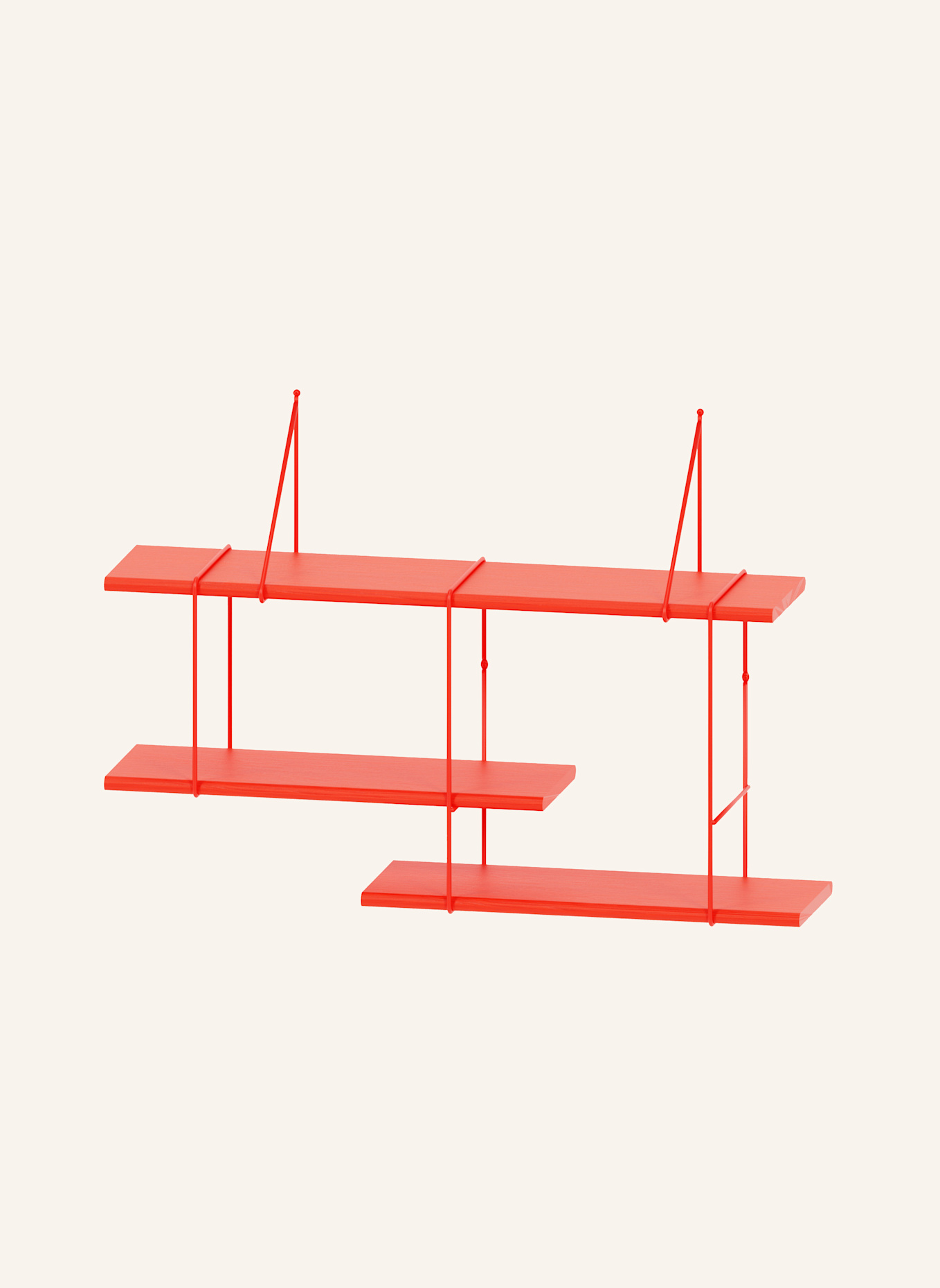 Studio Hausen Regal SHRINK: ROT