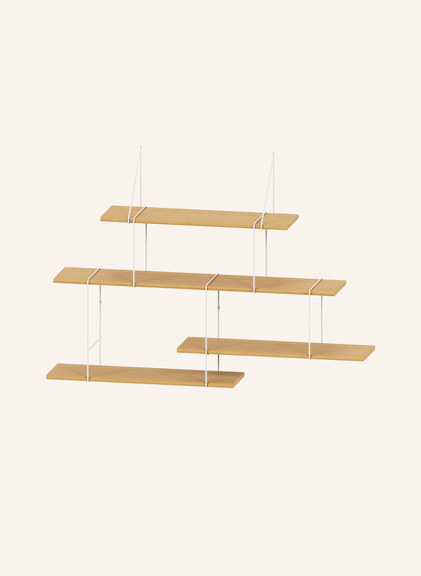 Studio Hausen Regal LINK SET 1: DUNKELBRAUN