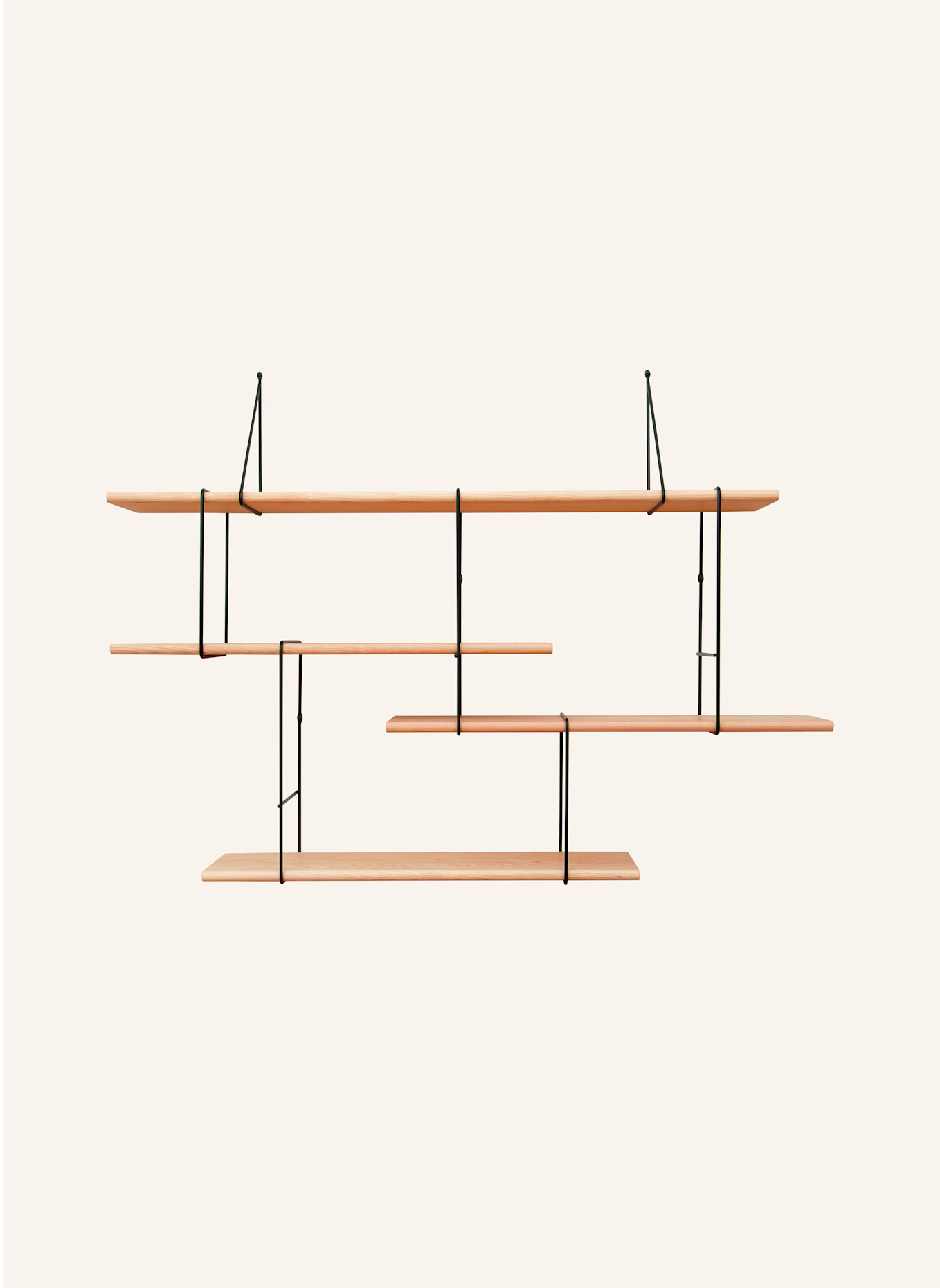 Studio Hausen Regal LINK SET 1: BRAUN