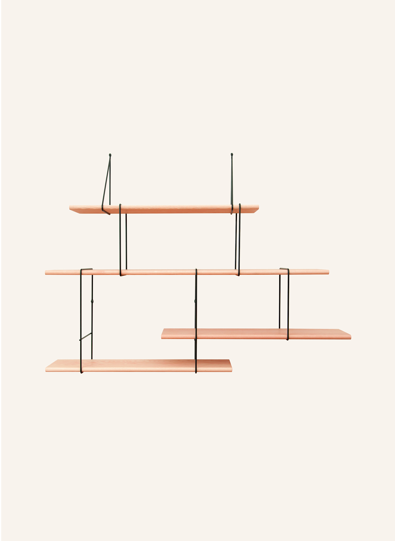 Studio Hausen Regal LINK SET 2: BRAUN