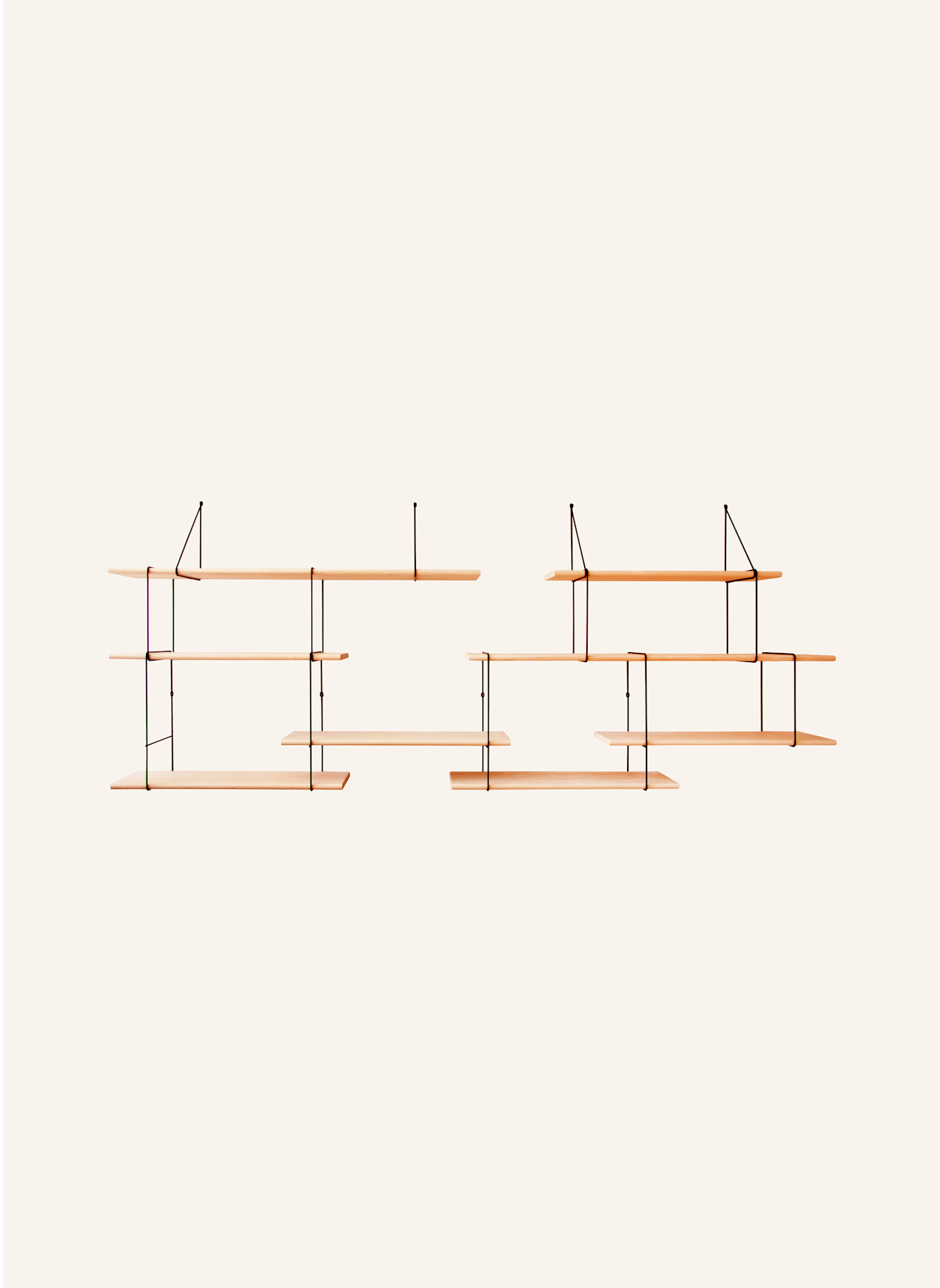 Studio Hausen Regal LINK DUO: BRAUN