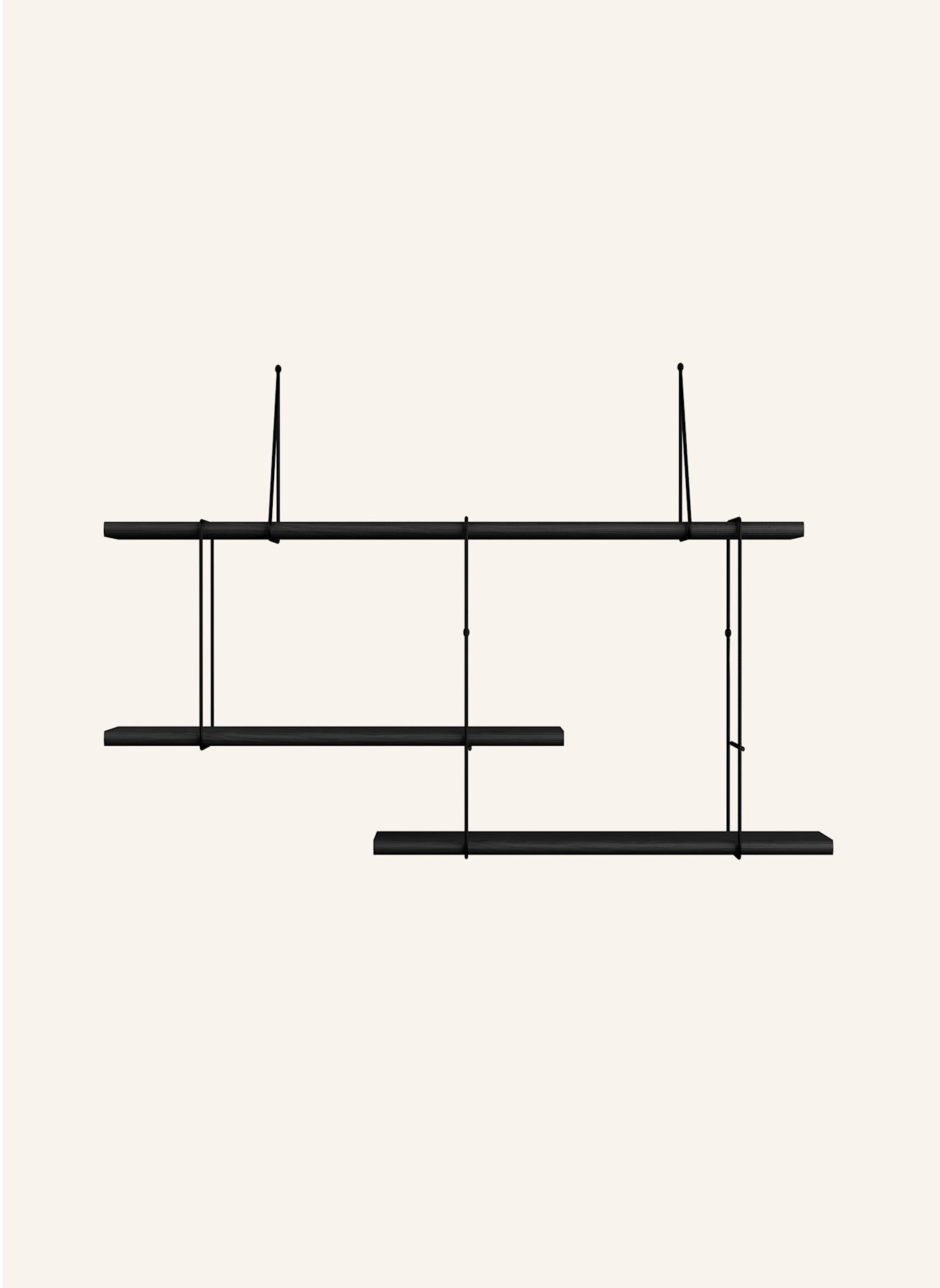 Studio Hausen Regal SHRINK: SCHWARZ