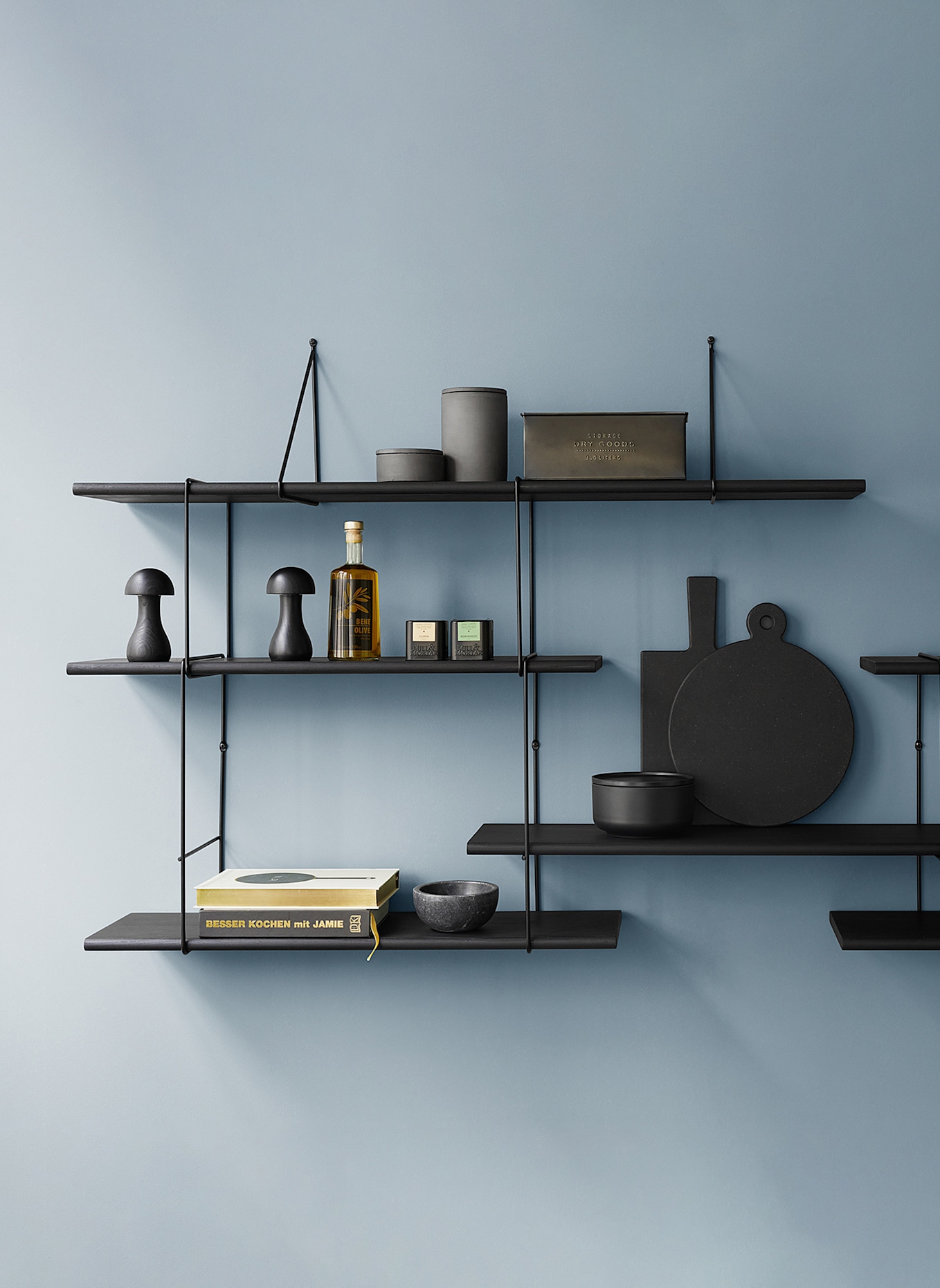 Studio Hausen Regal LINK SET 1: SCHWARZ