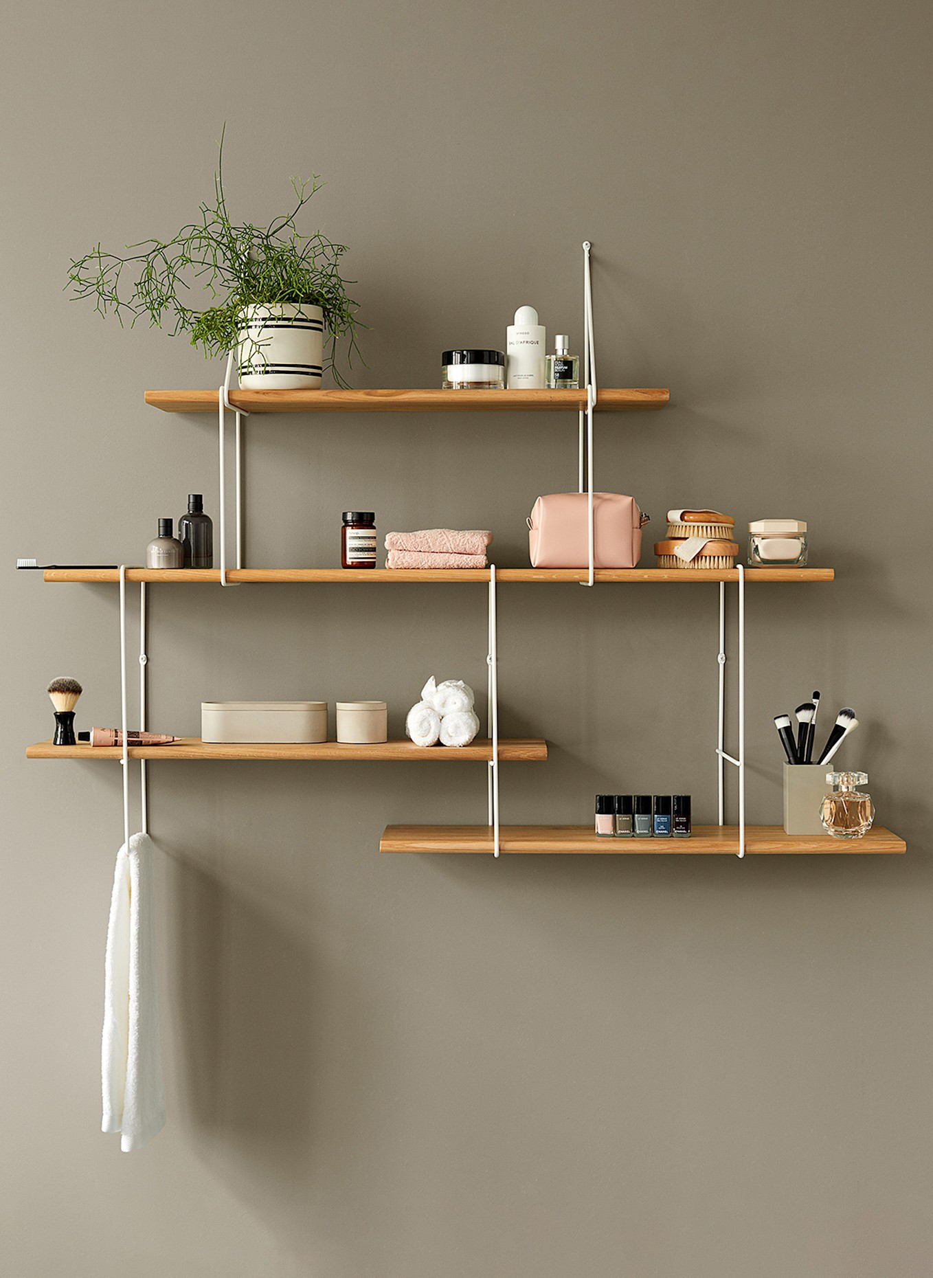 Studio Hausen Regal LINK SET 1: DUNKELBRAUN