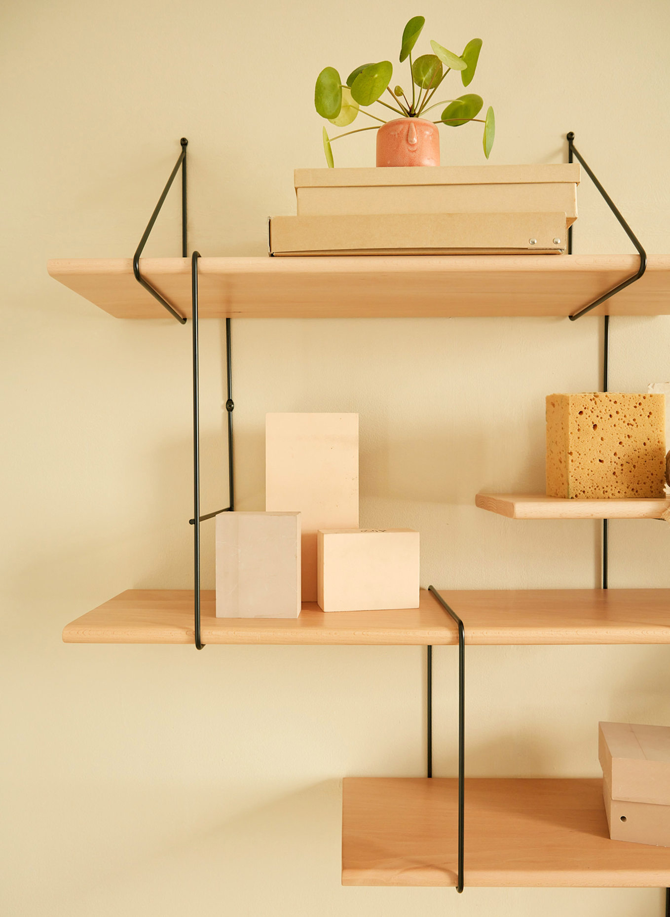 Studio Hausen Regal LINK SET 2: BRAUN