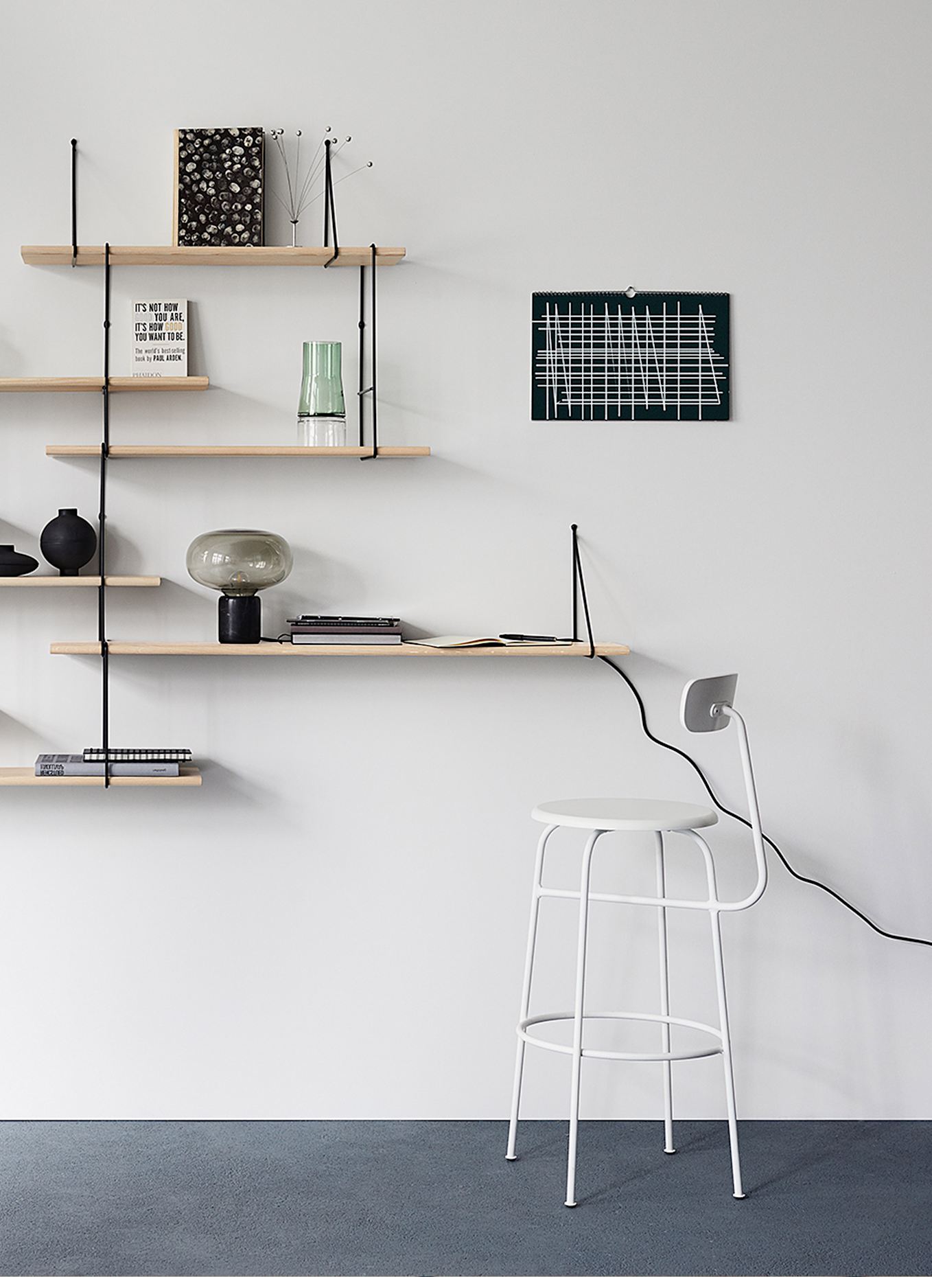 Studio Hausen Regal LINK TRIO: DUNKELBRAUN