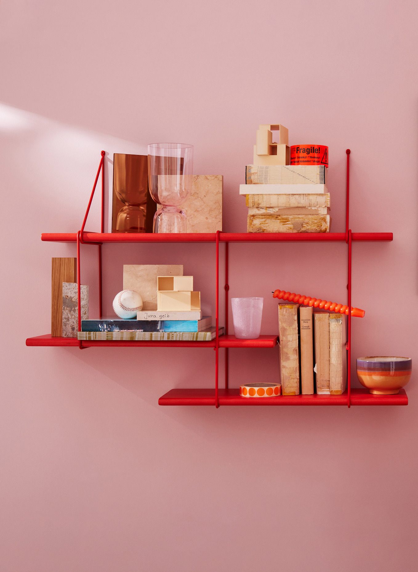 Studio Hausen Regal SHRINK: ROT