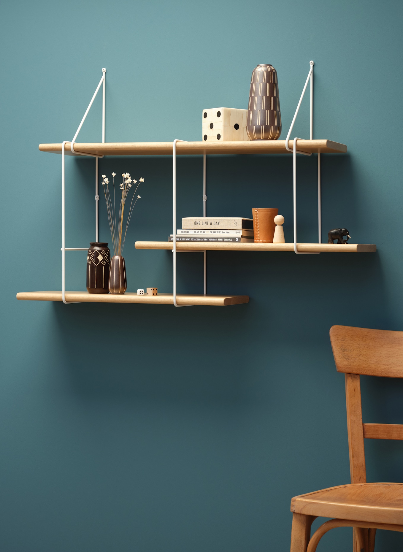 Studio Hausen Regal SHRINK: DUNKELBRAUN