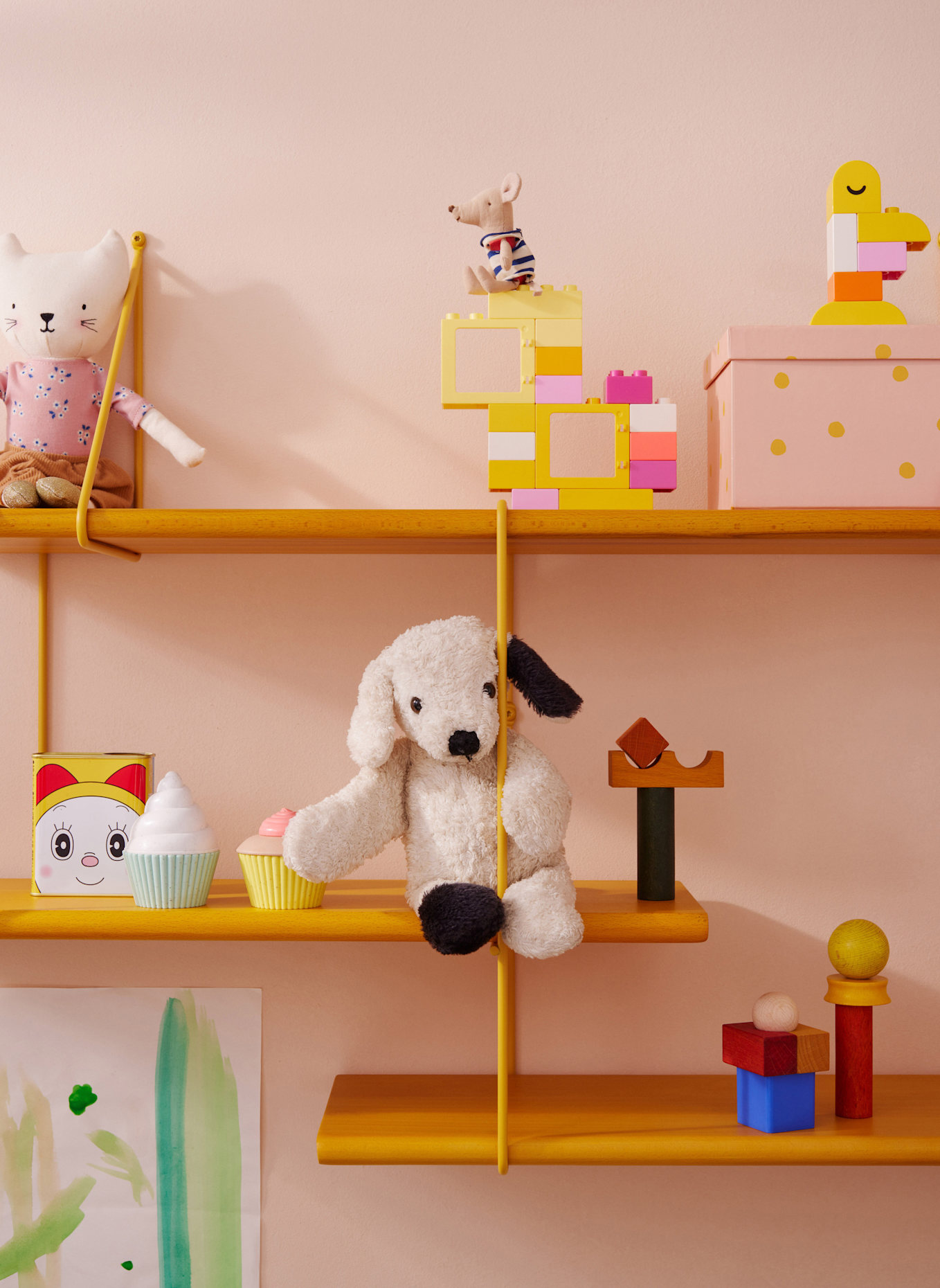 Studio Hausen Regal SHRINK: GELB