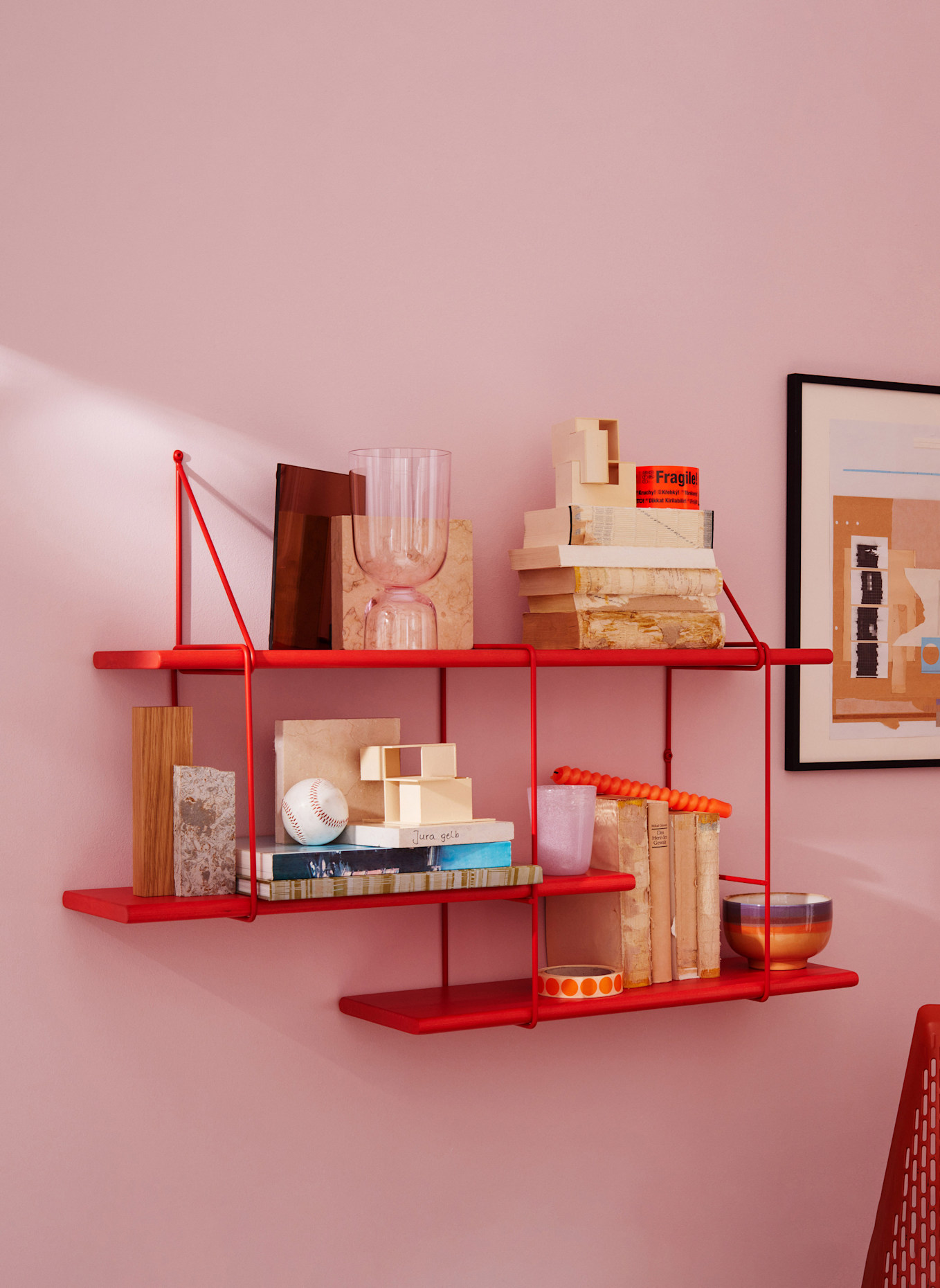 Studio Hausen Regal SHRINK: ROT