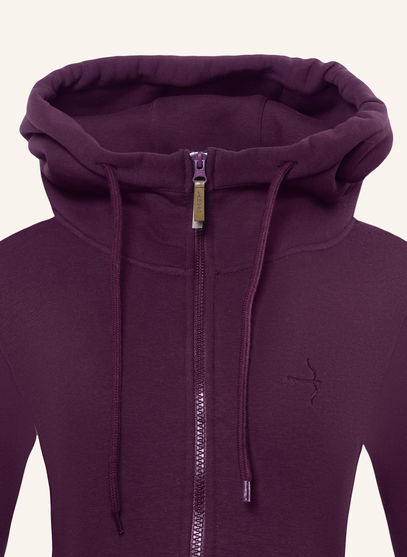 Laguso Sweatjacke MAYA PLUM: LILA