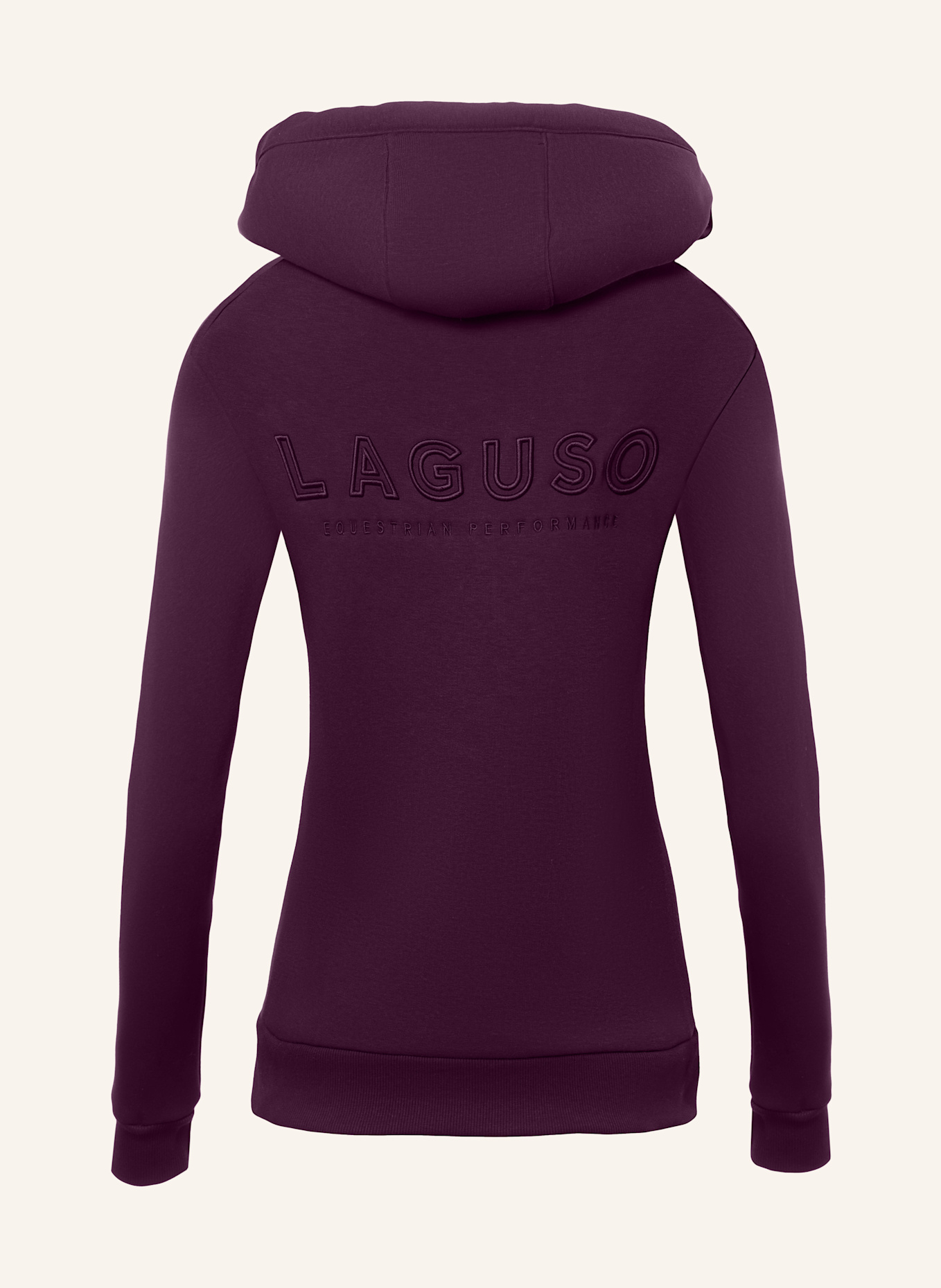 Laguso Sweatjacke MAYA PLUM: LILA