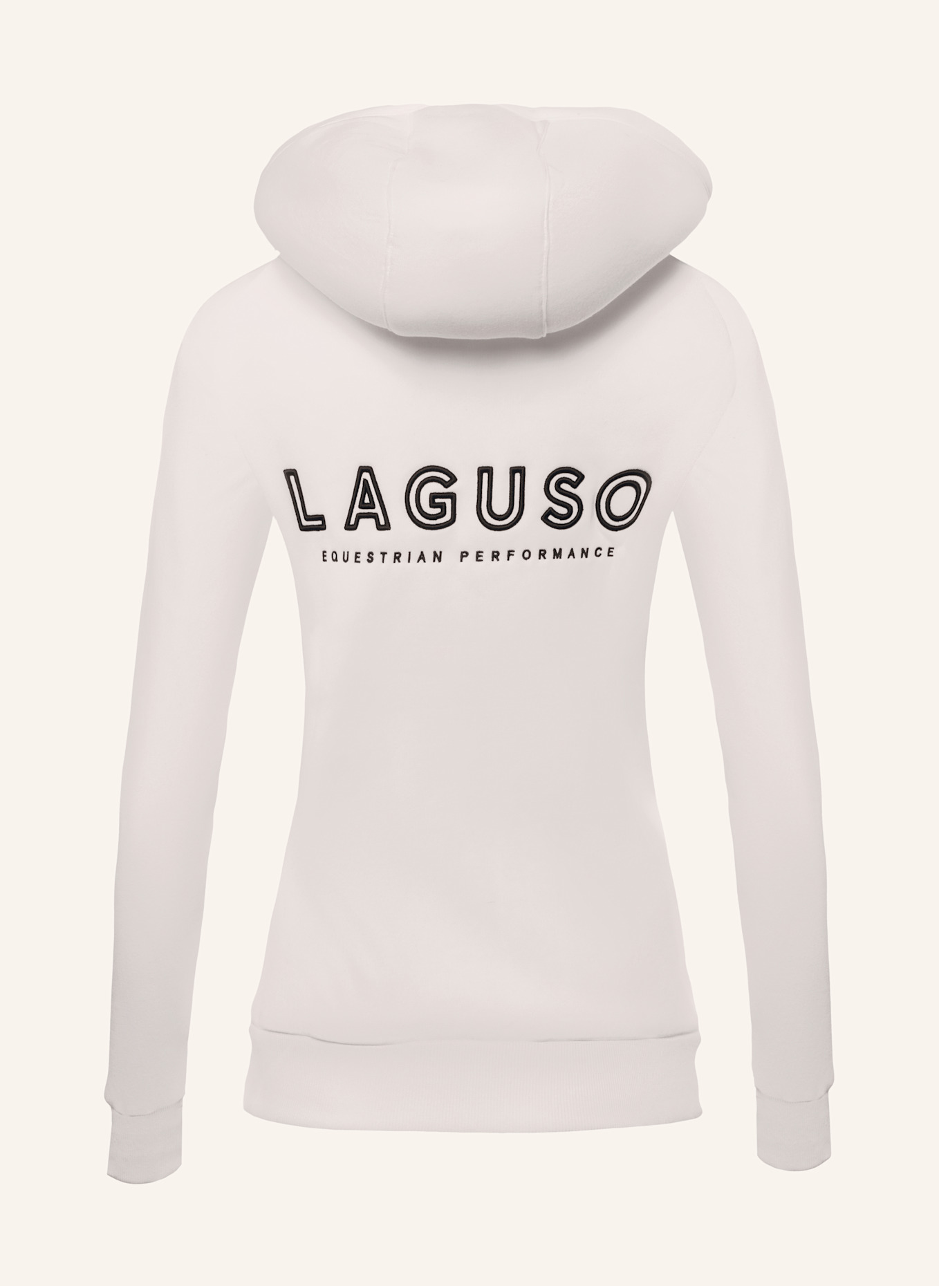 Laguso Sweatjacke MAYA MILK: CREME/ WEISS