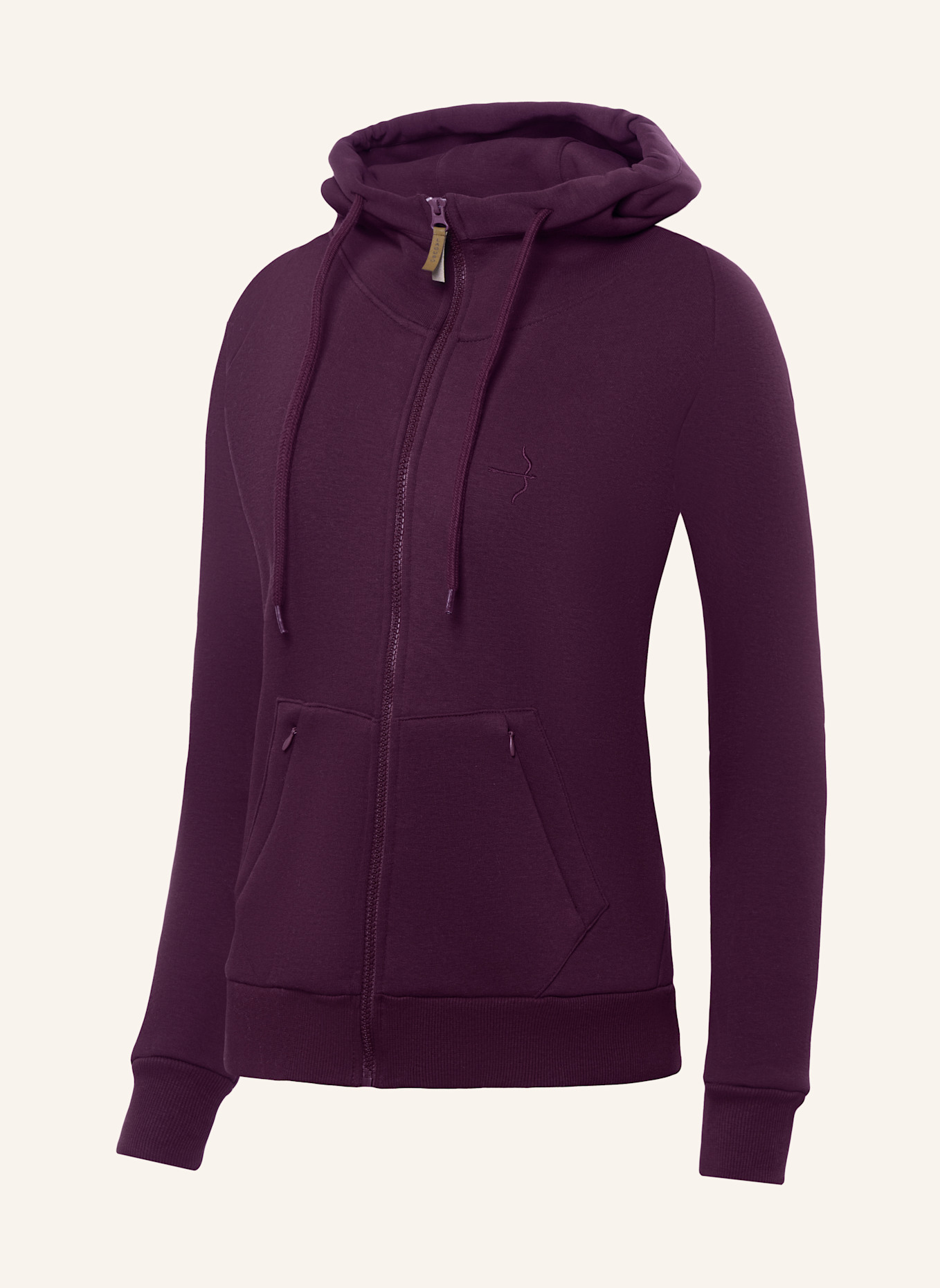 Laguso Sweatjacke MAYA PLUM: LILA