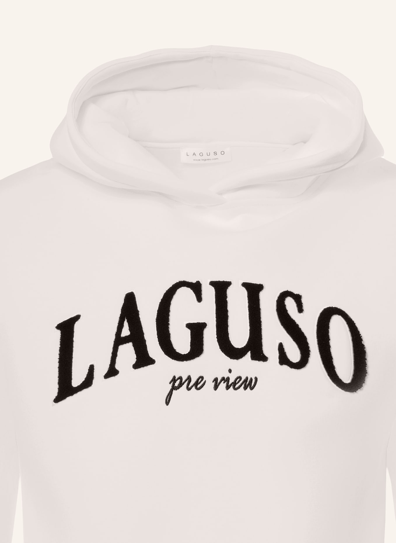 Laguso Unisex Sweater PHIL MILK: CREME/ WEISS
