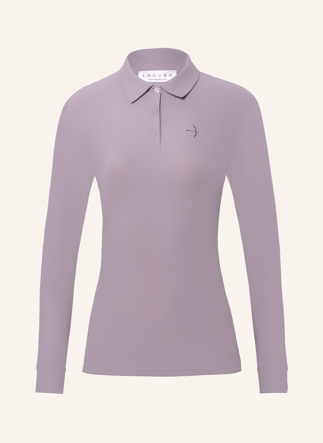 Laguso Trainingsshirt TRACY POLO CHATEAU GRAY: GRAU