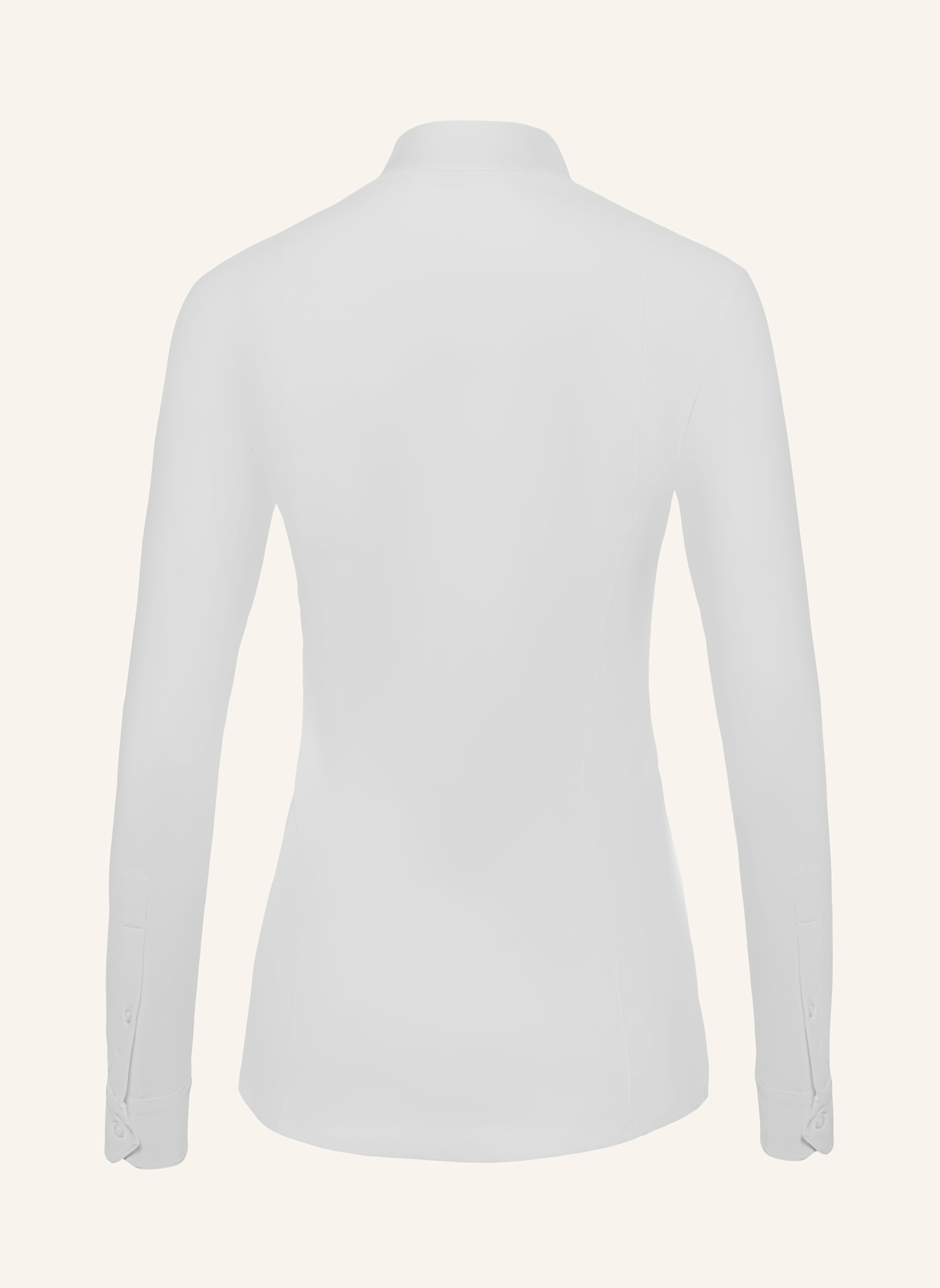 Laguso Turnierbluse JANNE WHITE CRYSTAL SILVER: WEISS/ SILBER