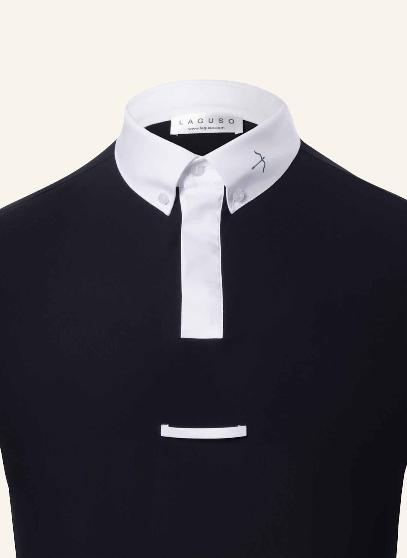 Laguso Turniershirt LOGAN BLACK: SCHWARZ