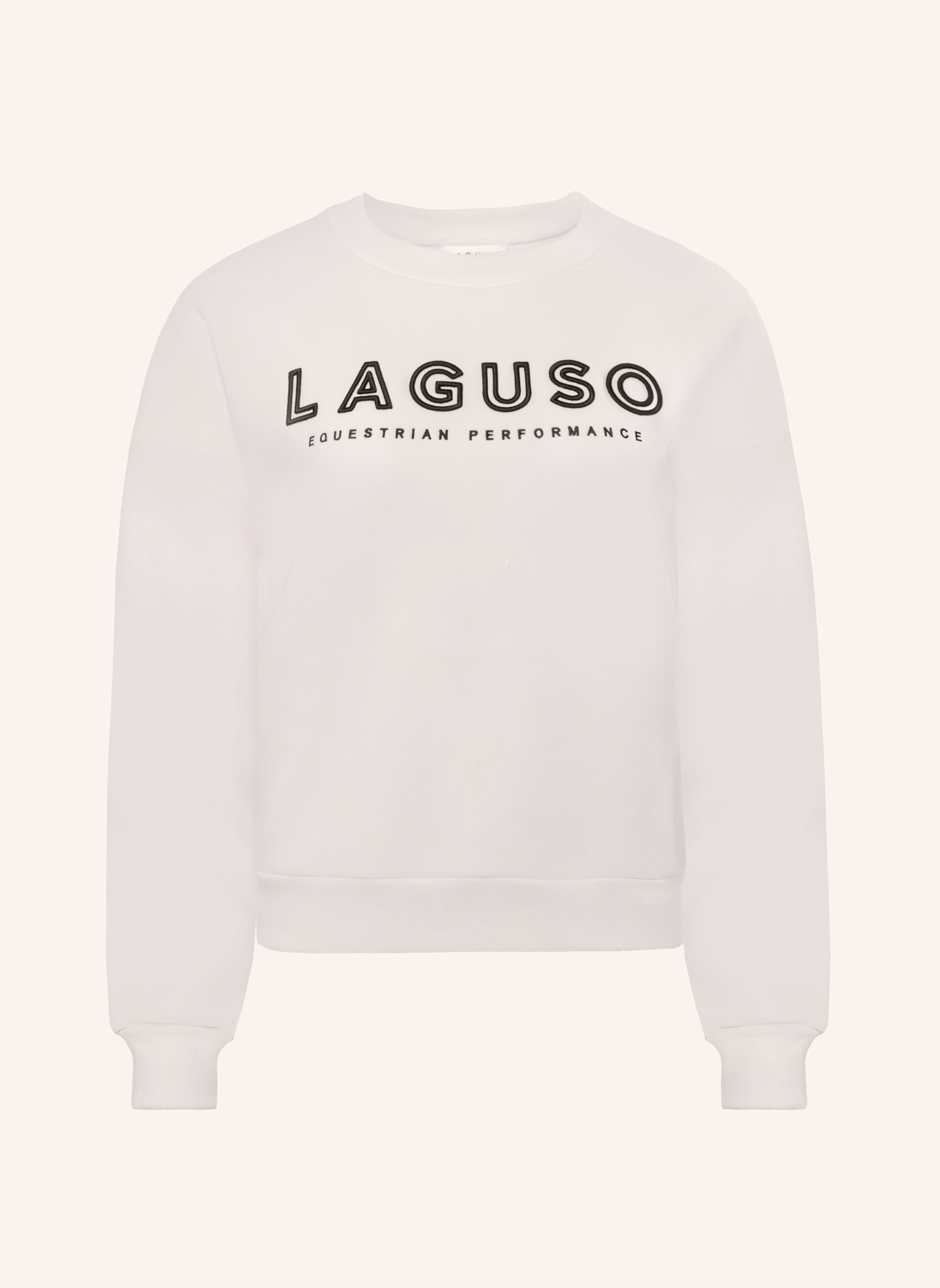 Laguso Sweatshirt THESI MILK: CREME/ WEISS