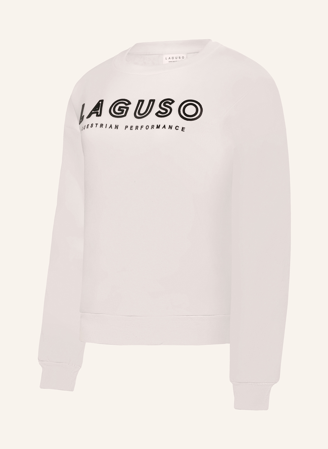 Laguso Sweatshirt THESI MILK: CREME/ WEISS