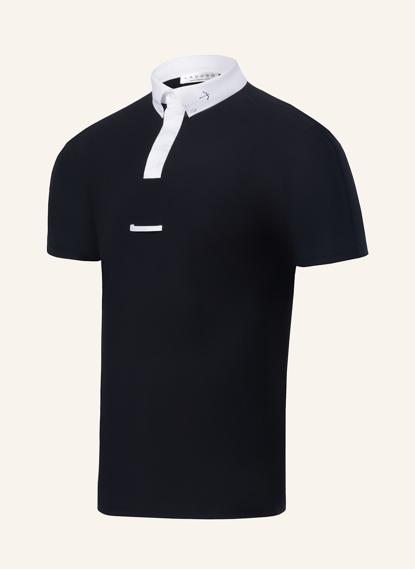 Laguso Turniershirt LUCA BLACK: SCHWARZ