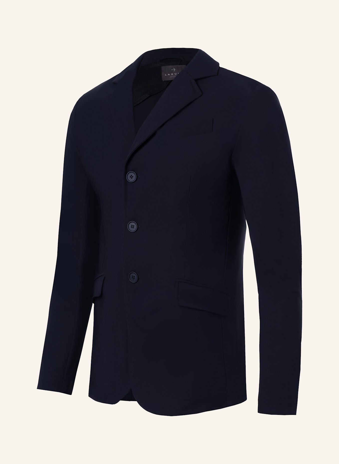 Laguso Turnierjacket JEFF TEC BLACK: SCHWARZ