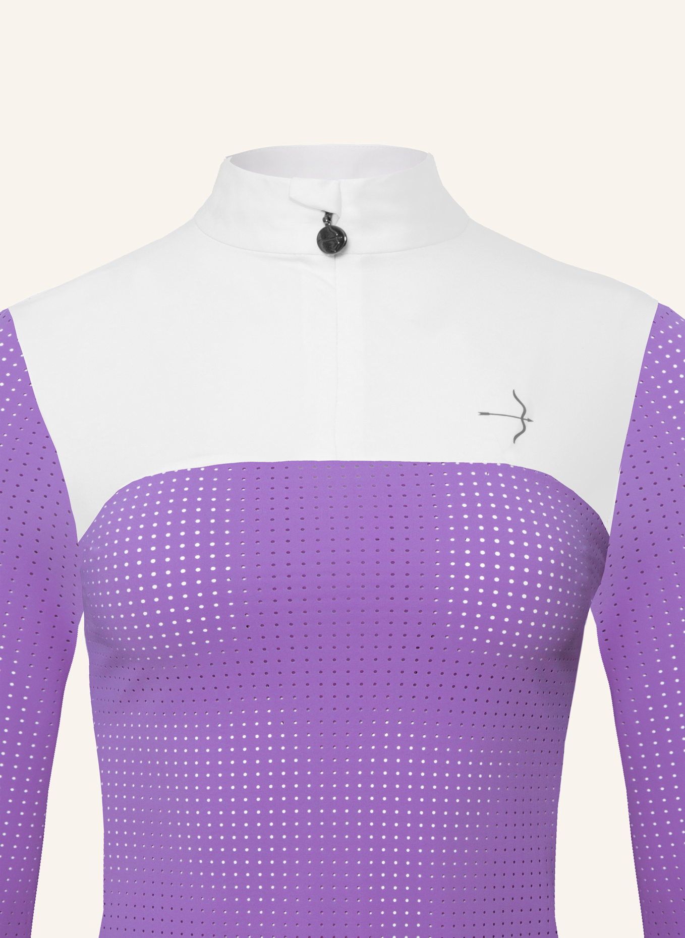 Laguso Turniershirt ALINA MESH VIOLET: LILA